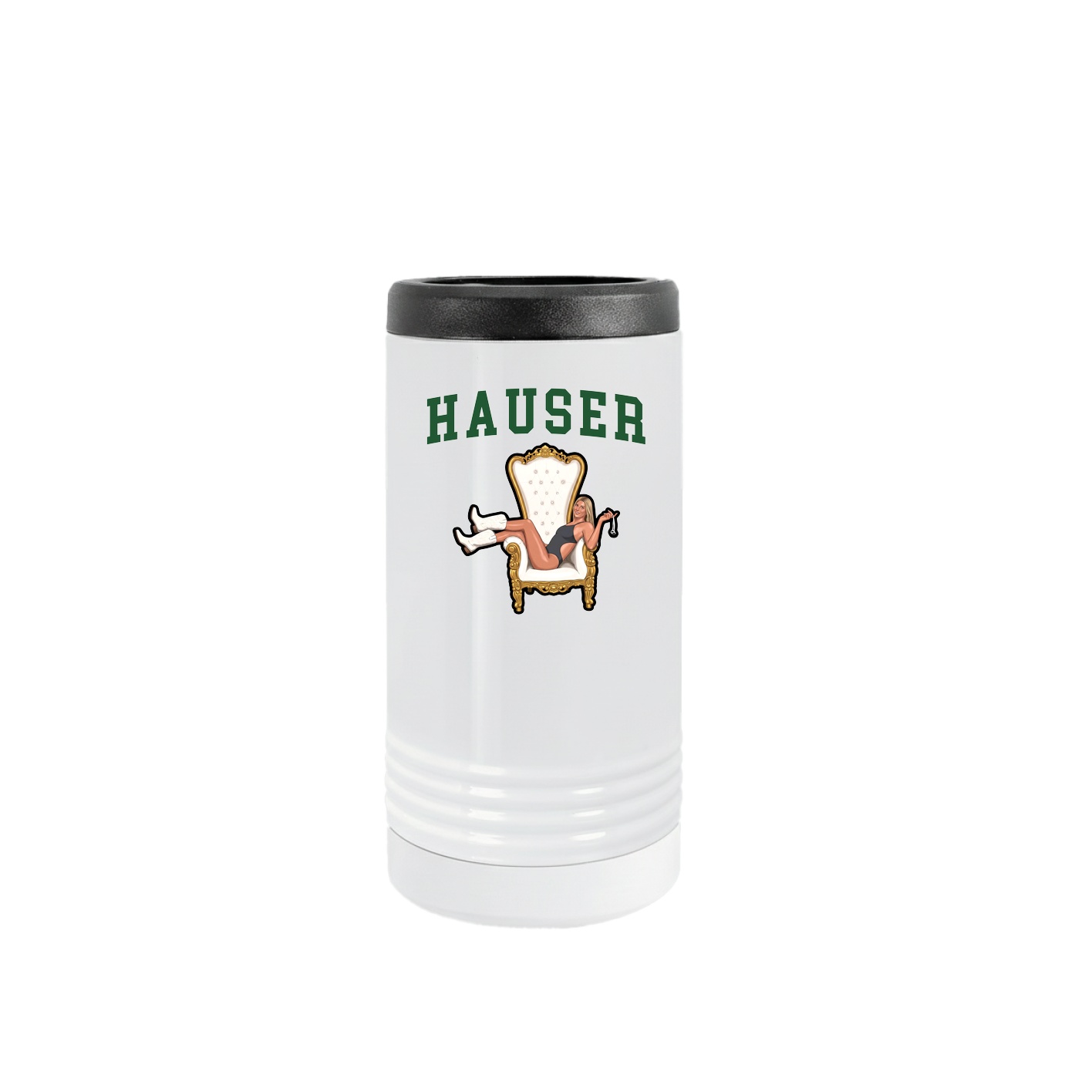 Slim Beverage Holder — Shirsey in White