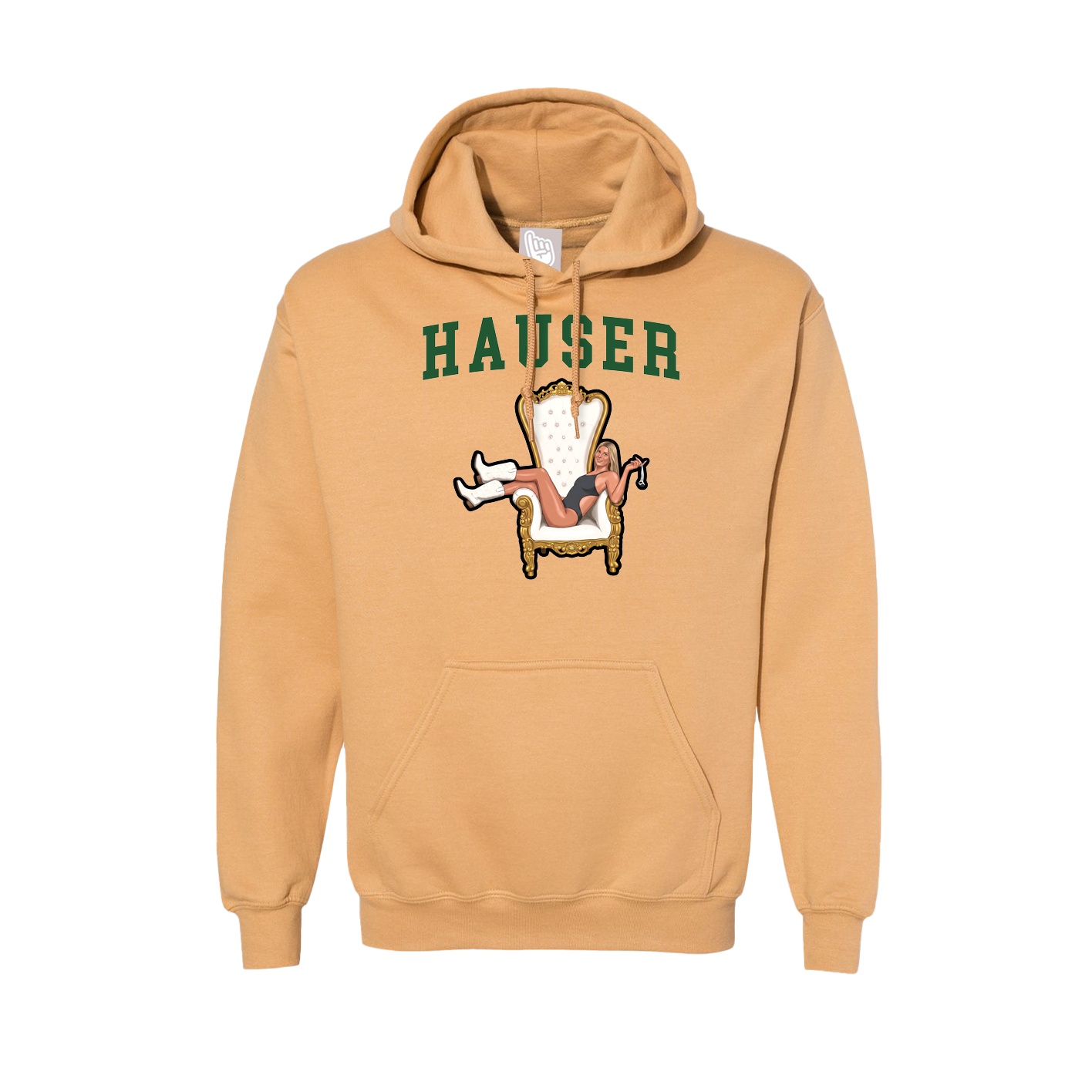 Hoodie — Shirsey in Vegas Gold