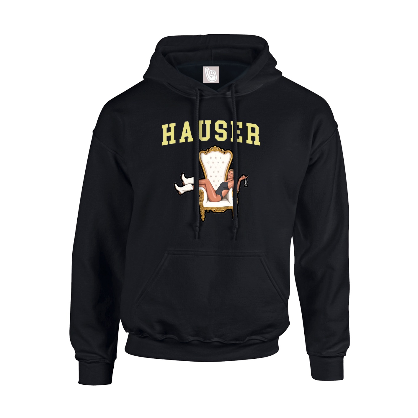 Youth Hoodie — Shirsey in Black