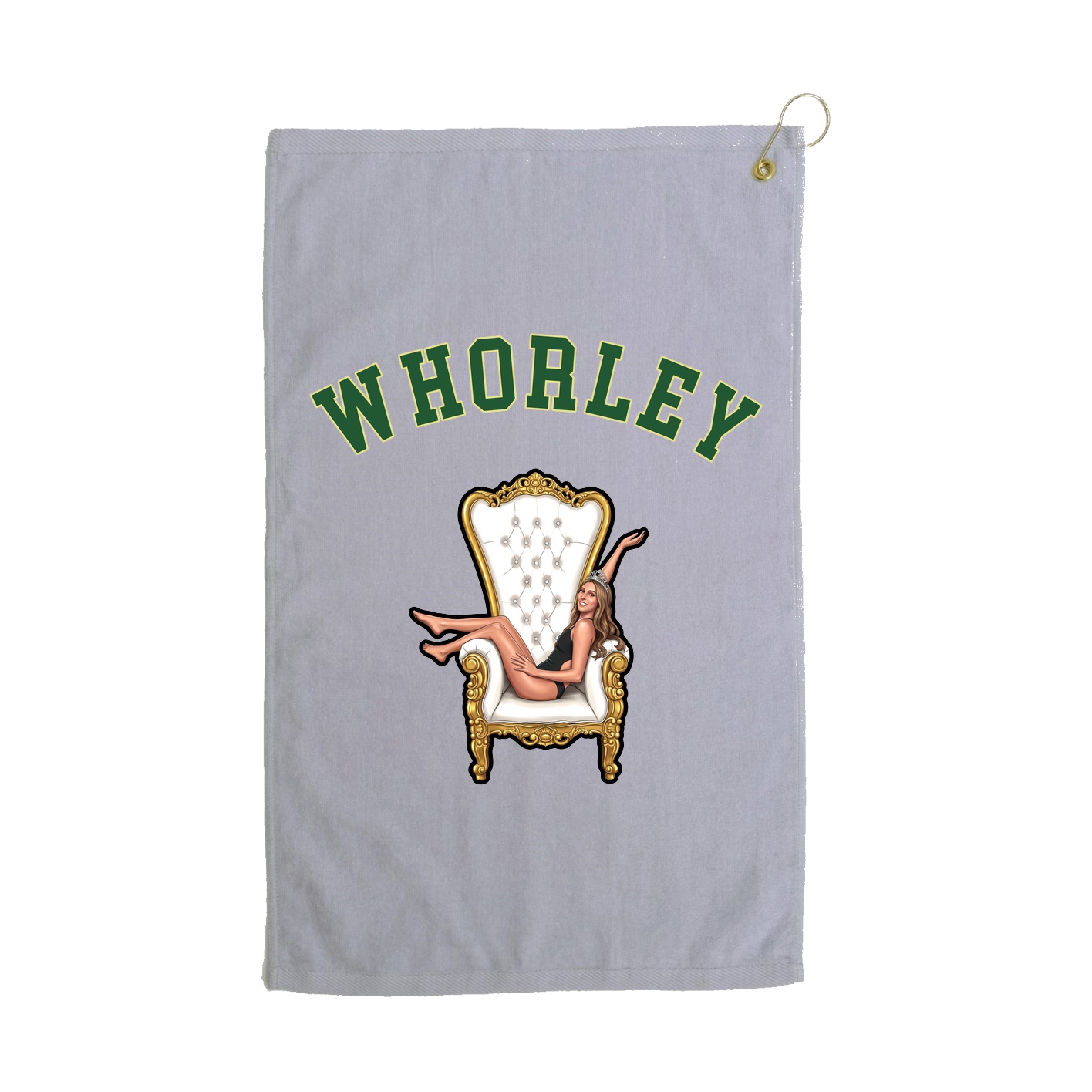 Golf Towel — Shirsey Arch in Grey