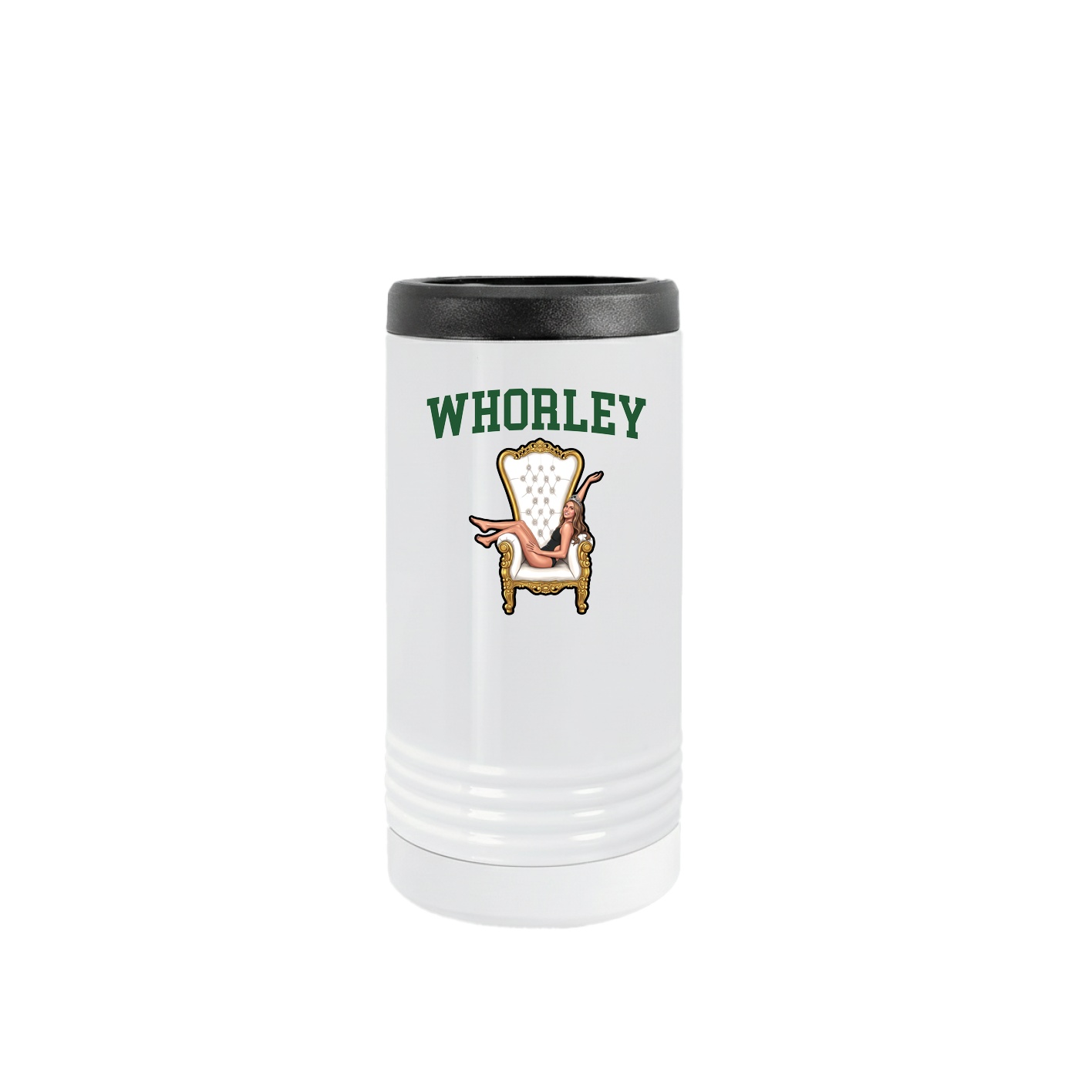 Slim Beverage Holder — Shirsey in White