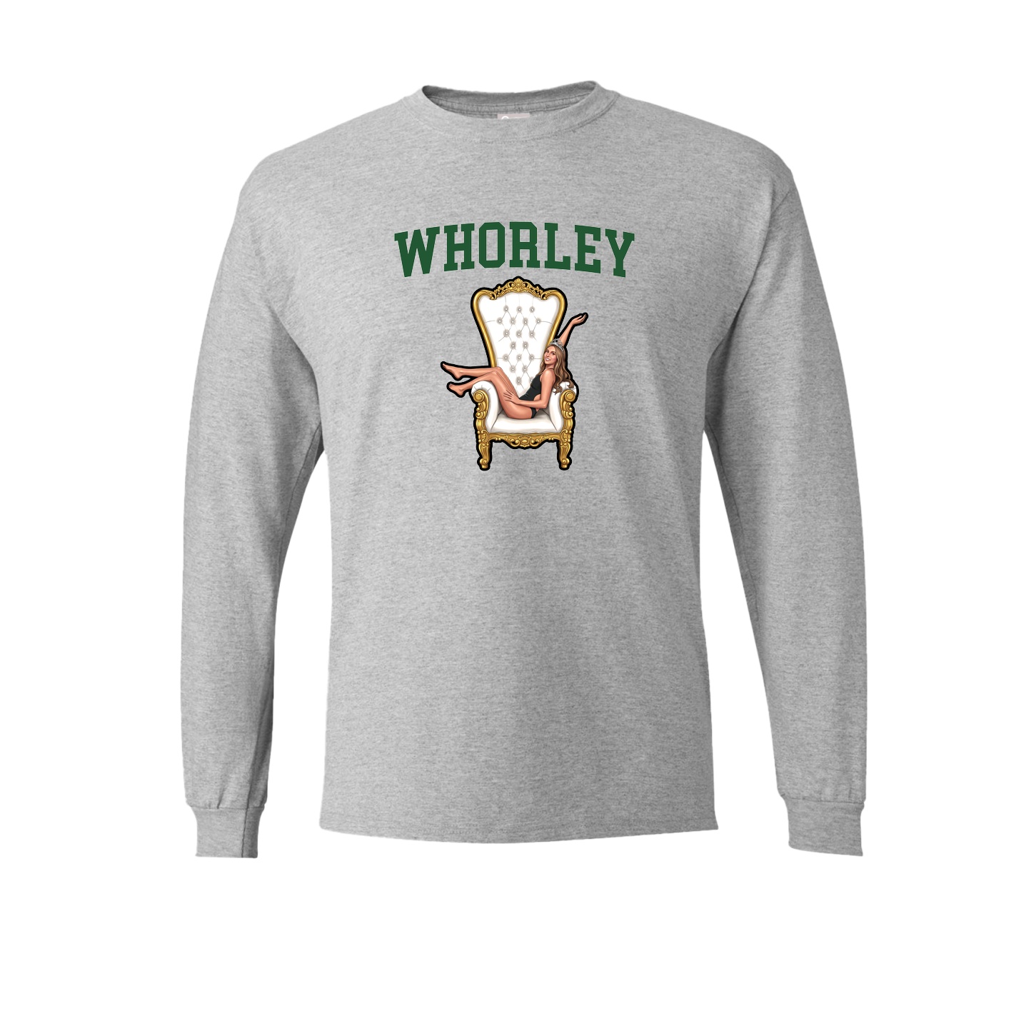 Long Sleeve Tee — Shirsey in Grey