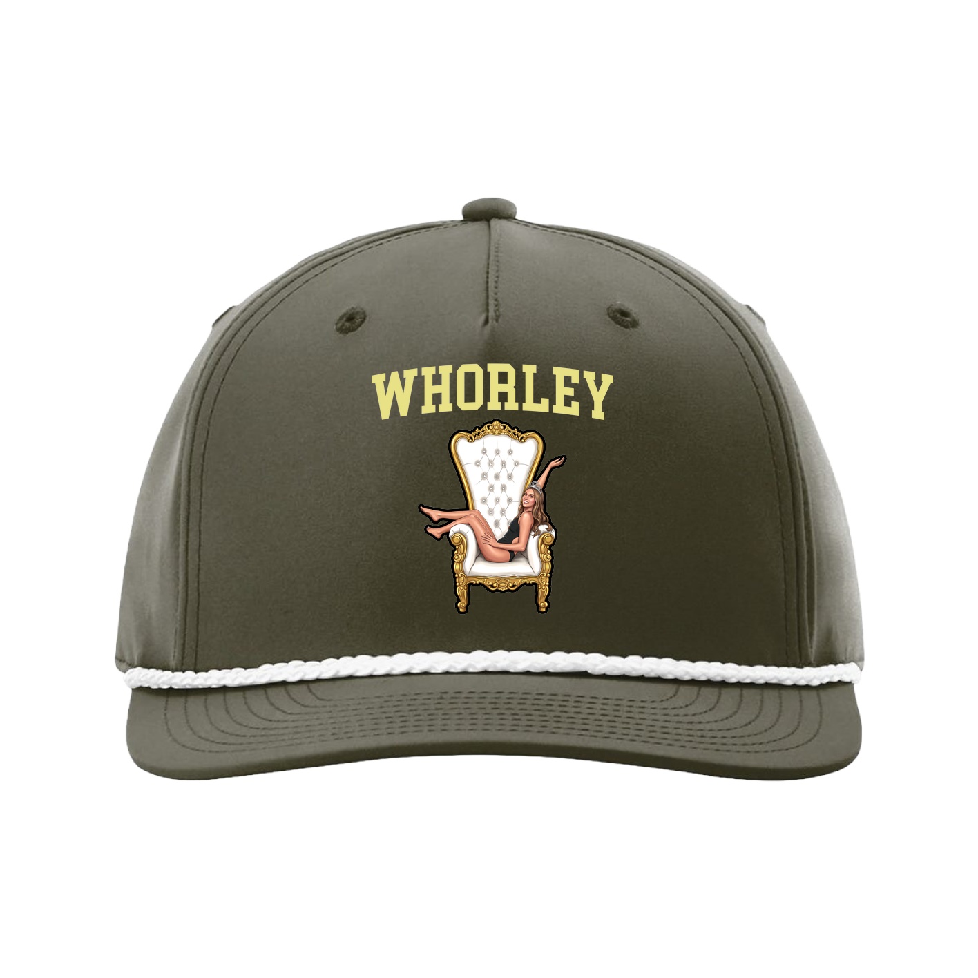 Five-Panel Classic Rope Cap — Shirsey in Green