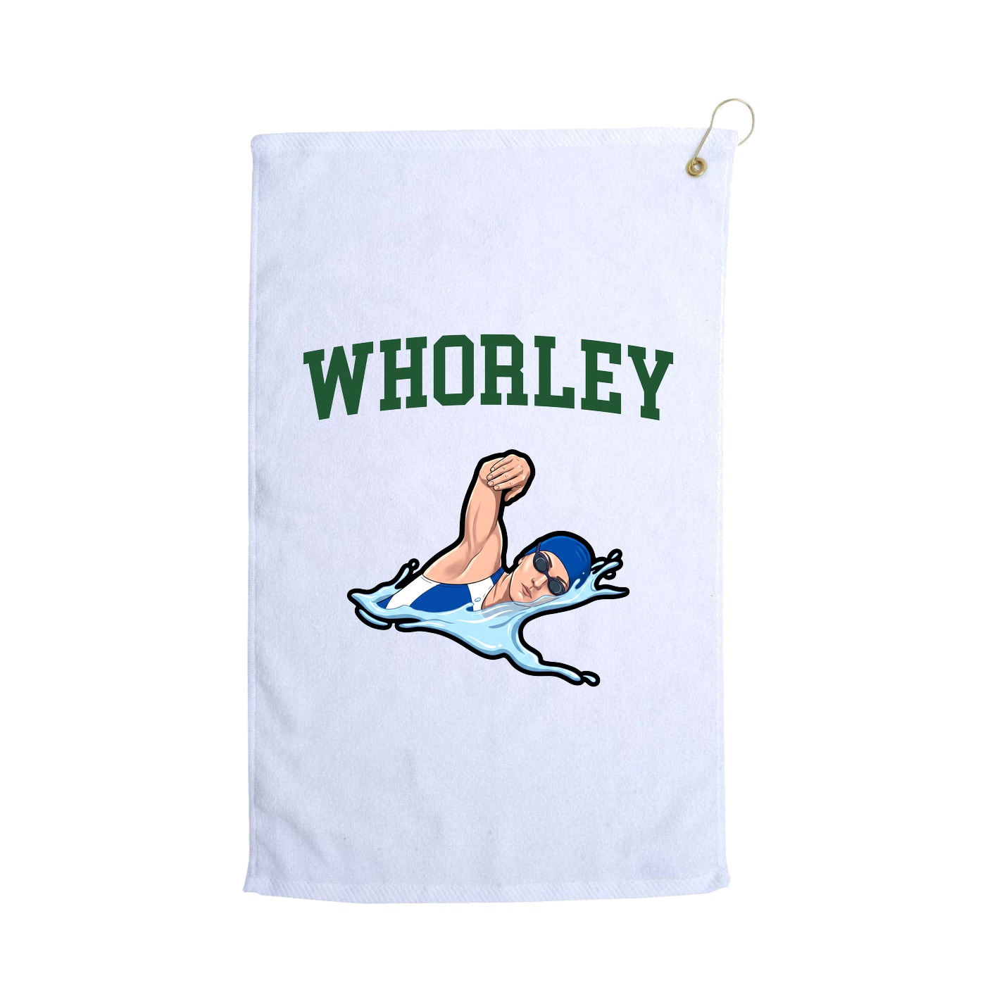 Golf Towel — Shirsey in White