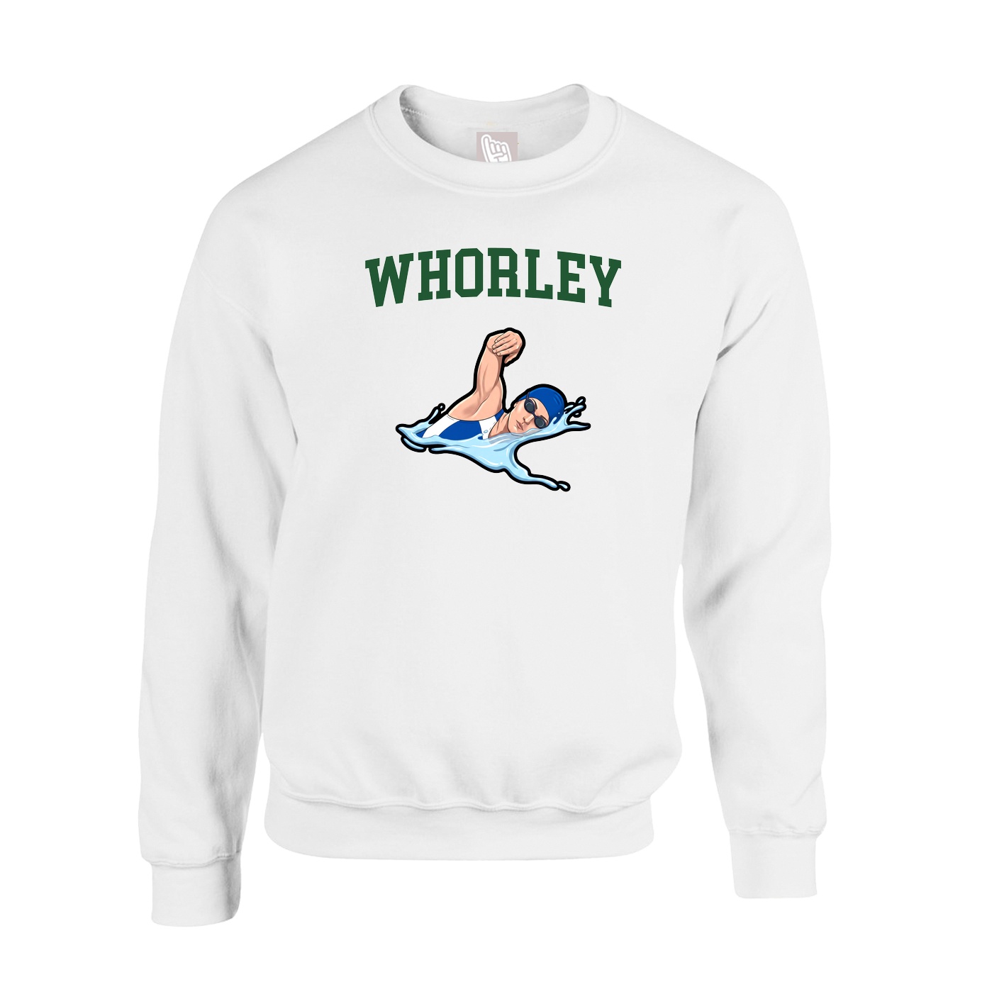 Fleece Crew — Shirsey in White