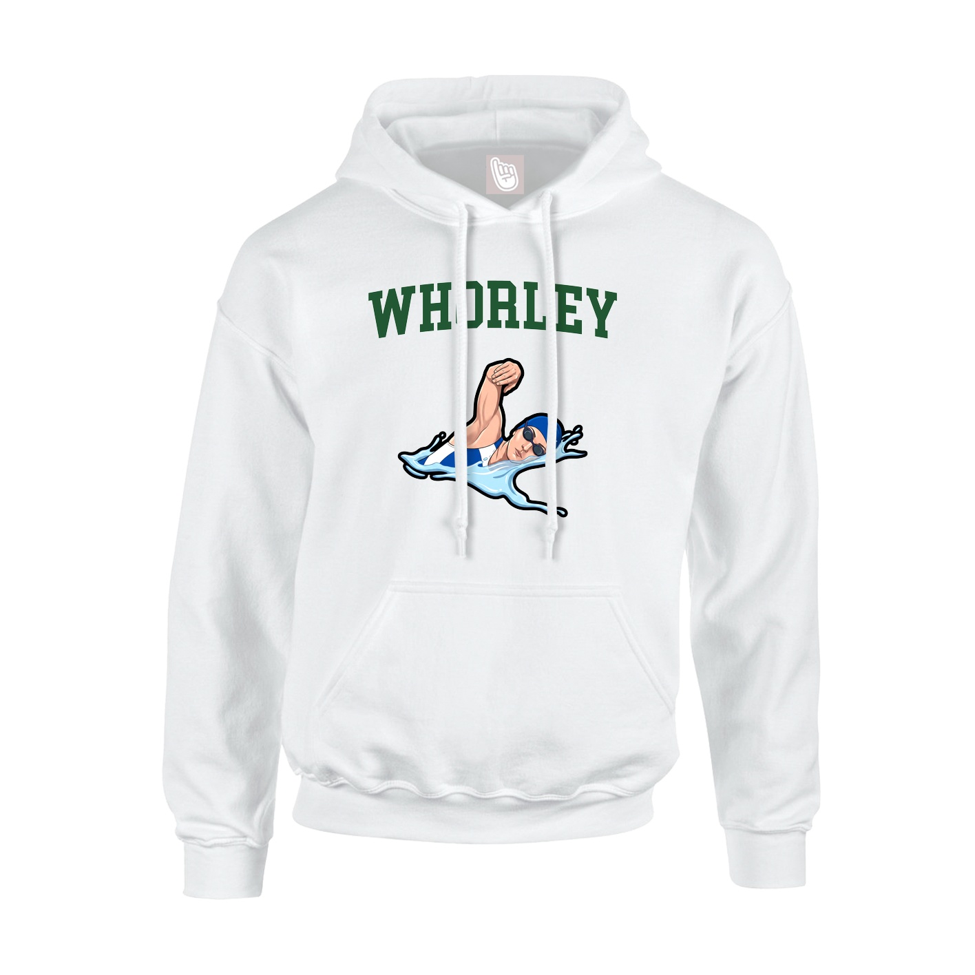 Youth Hoodie — Shirsey in White
