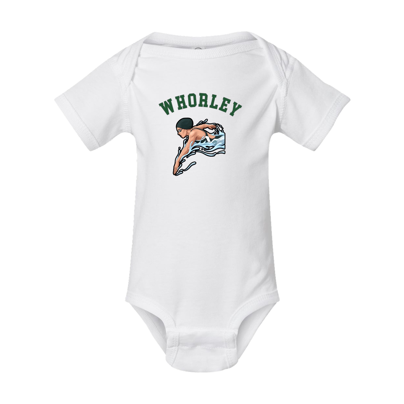 Baby Onesie — Shirsey Arch in White