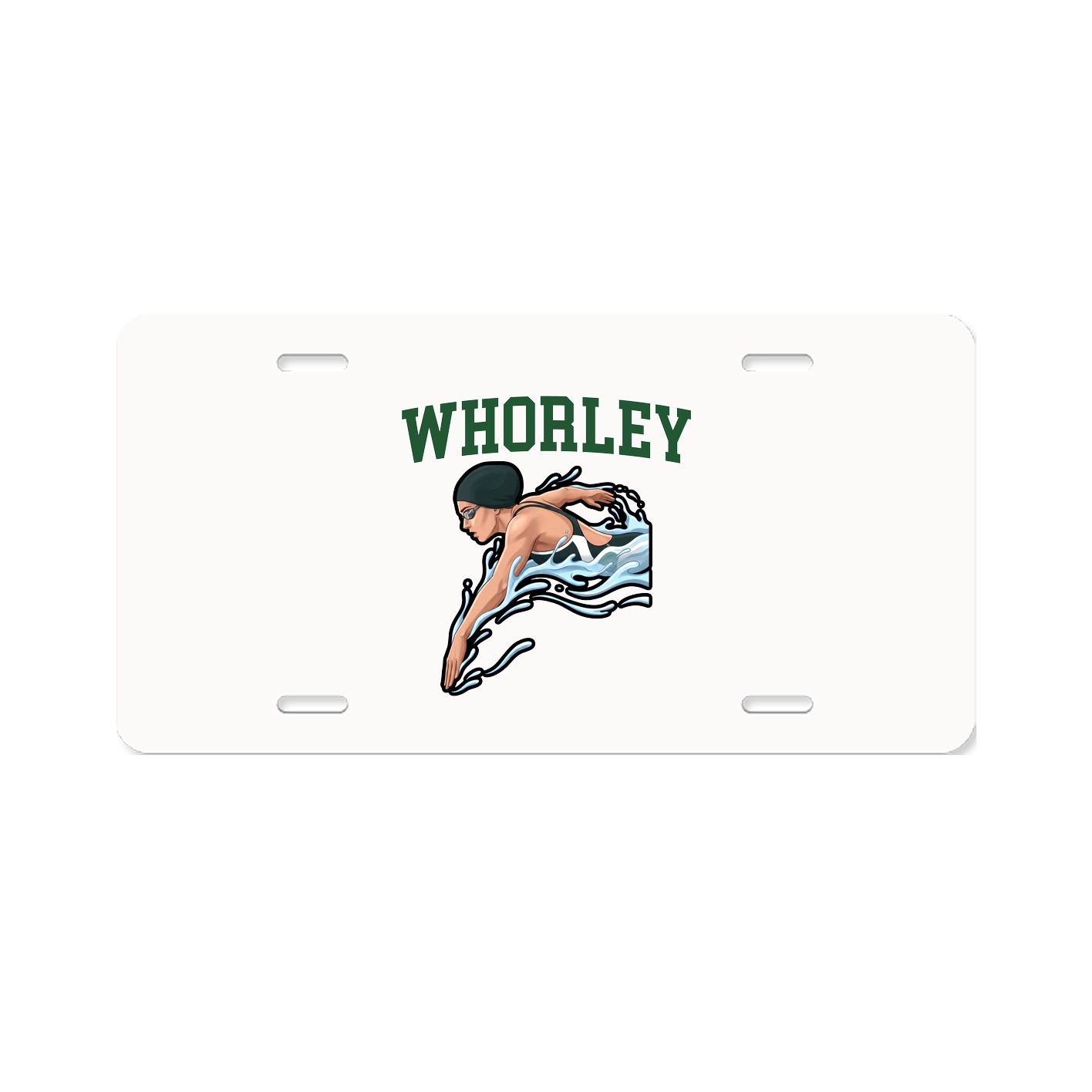 License Plate — Shirsey in Classic