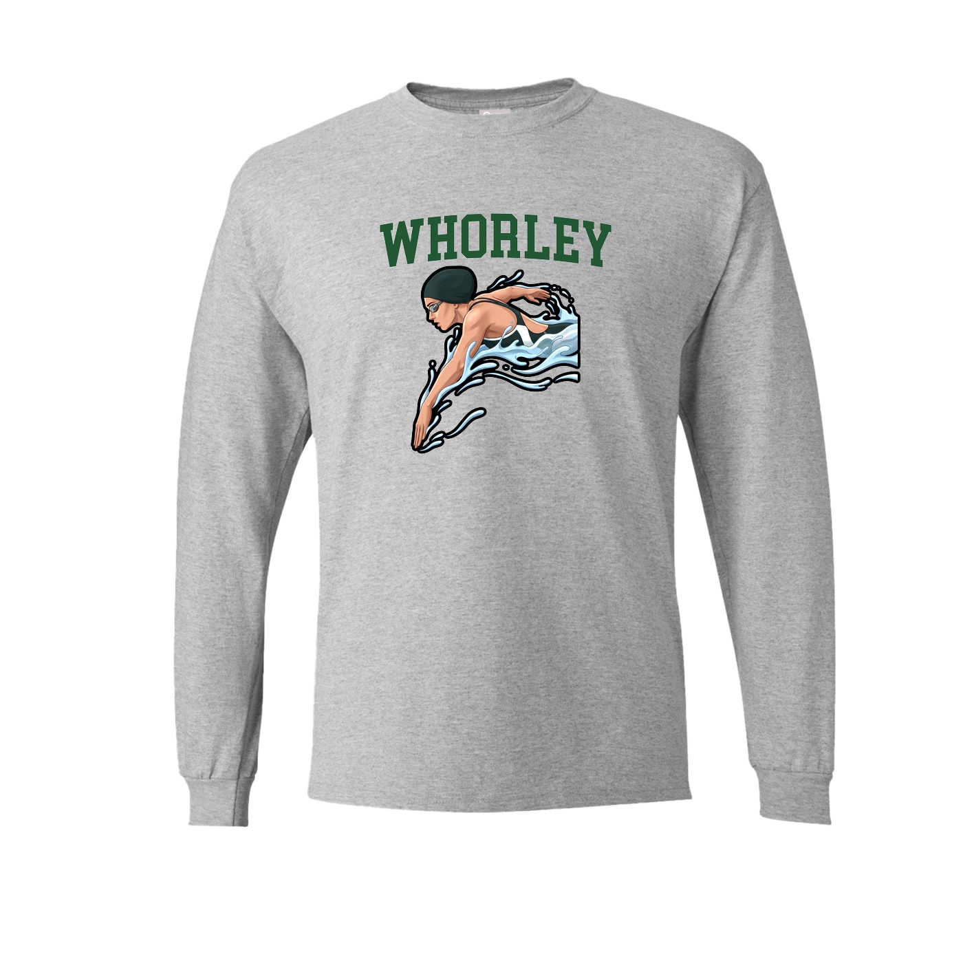 Long Sleeve Tee — Shirsey in Grey
