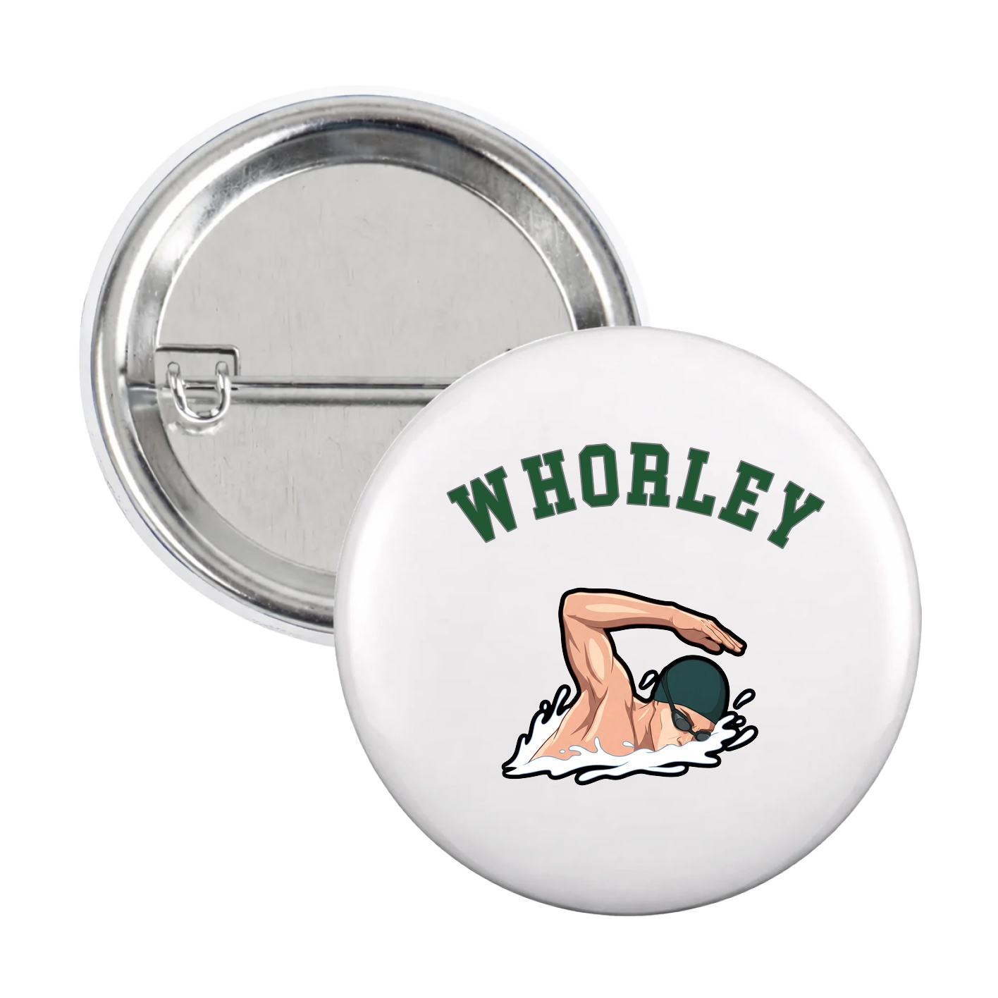 Game Day Button — Shirsey Arch in White