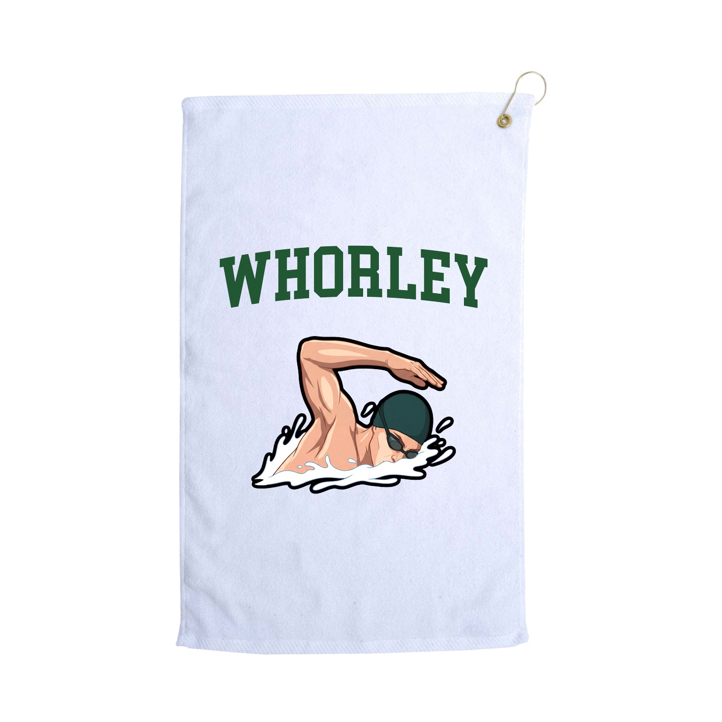Golf Towel — Shirsey in White