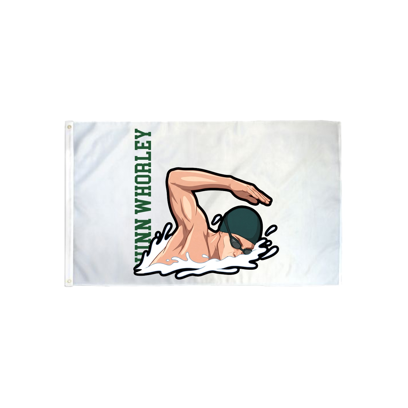 3x5 Flag — Name Vertical in Classic