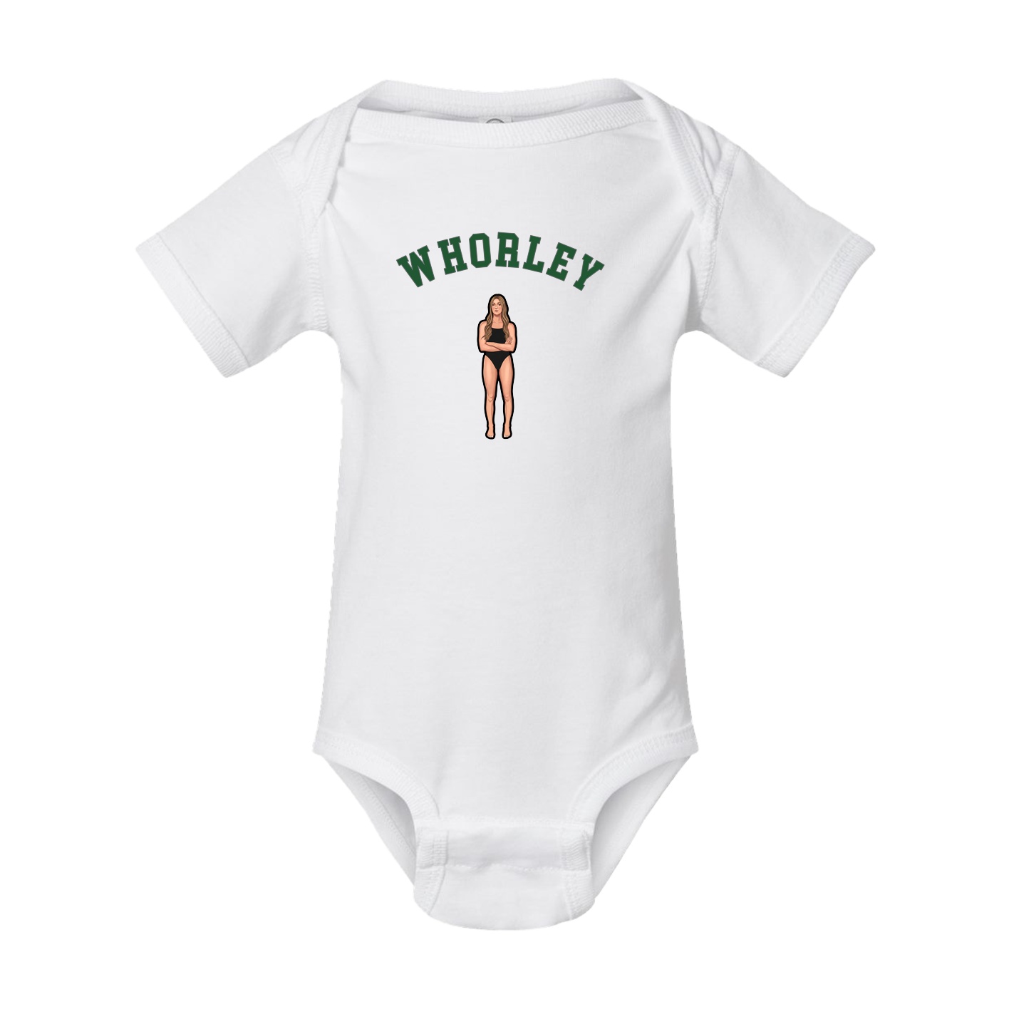 Baby Onesie — Shirsey Arch in White