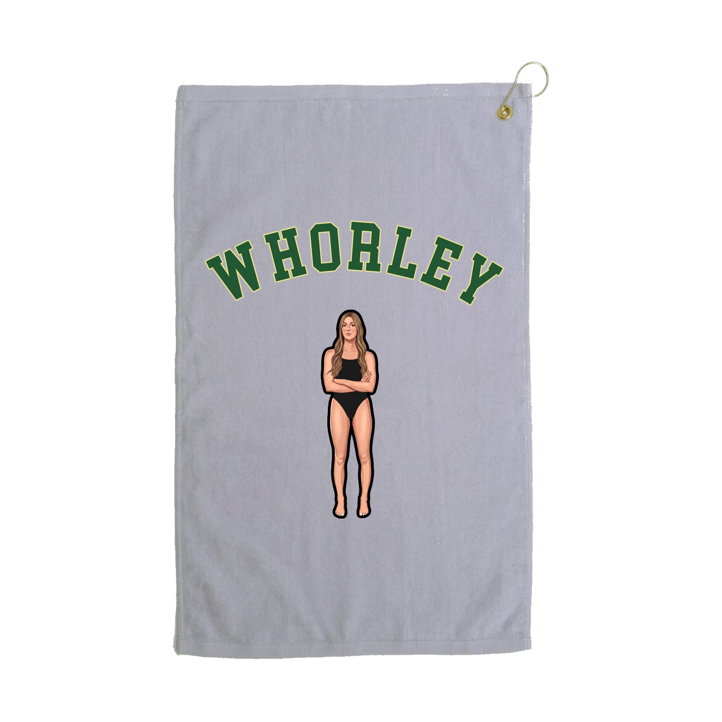 Golf Towel — Shirsey Arch in Grey