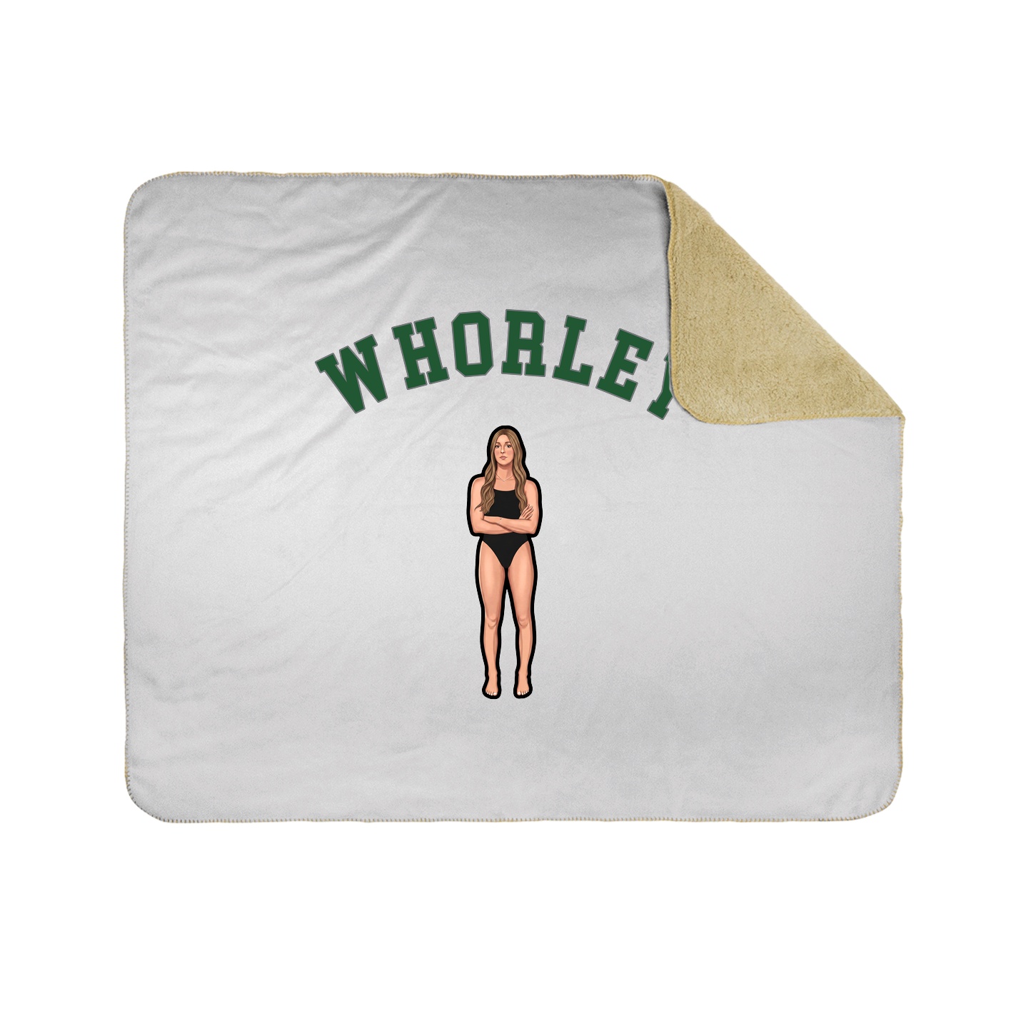 Throw Blanket — Shirsey Arch in White