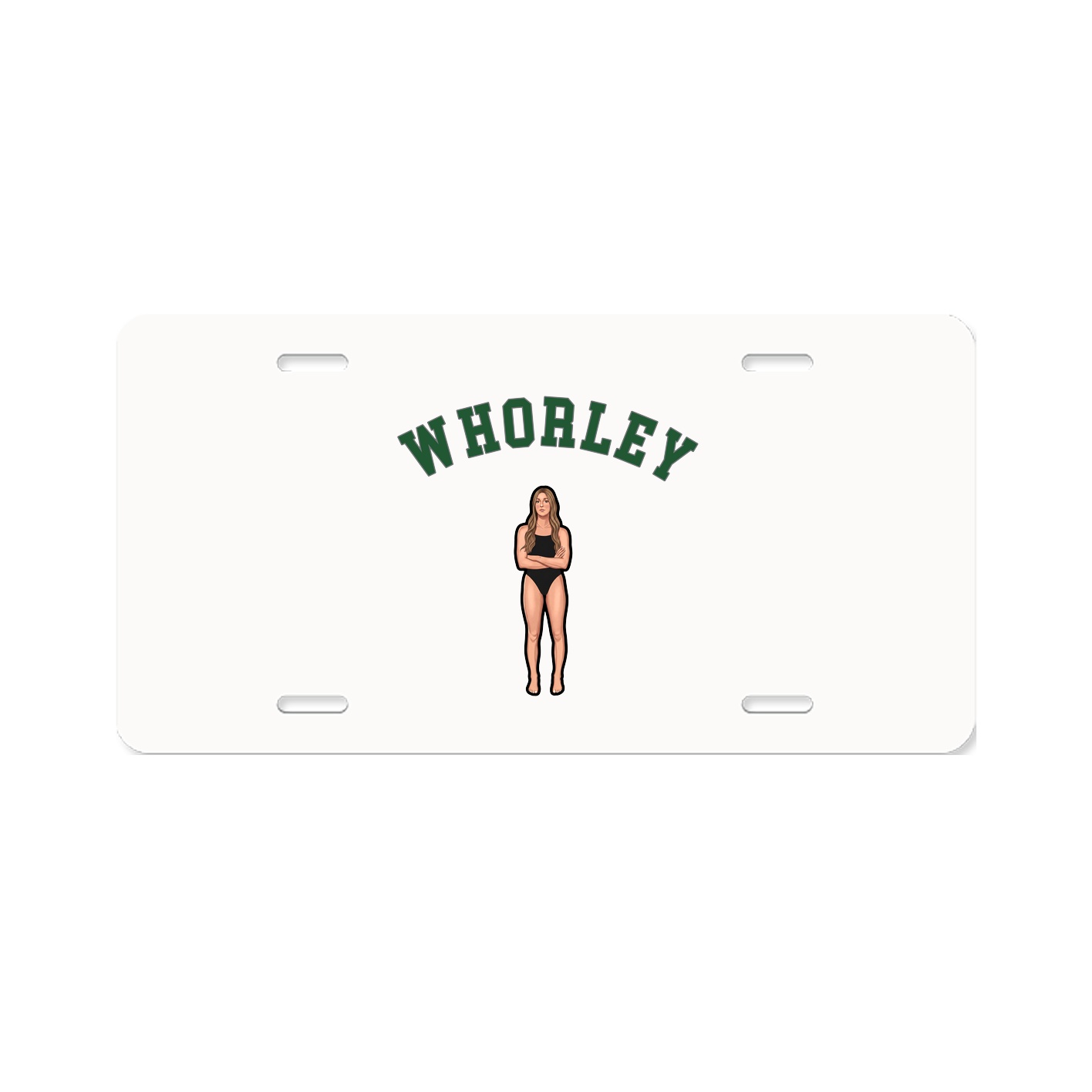 License Plate — Shirsey Arch in Classic