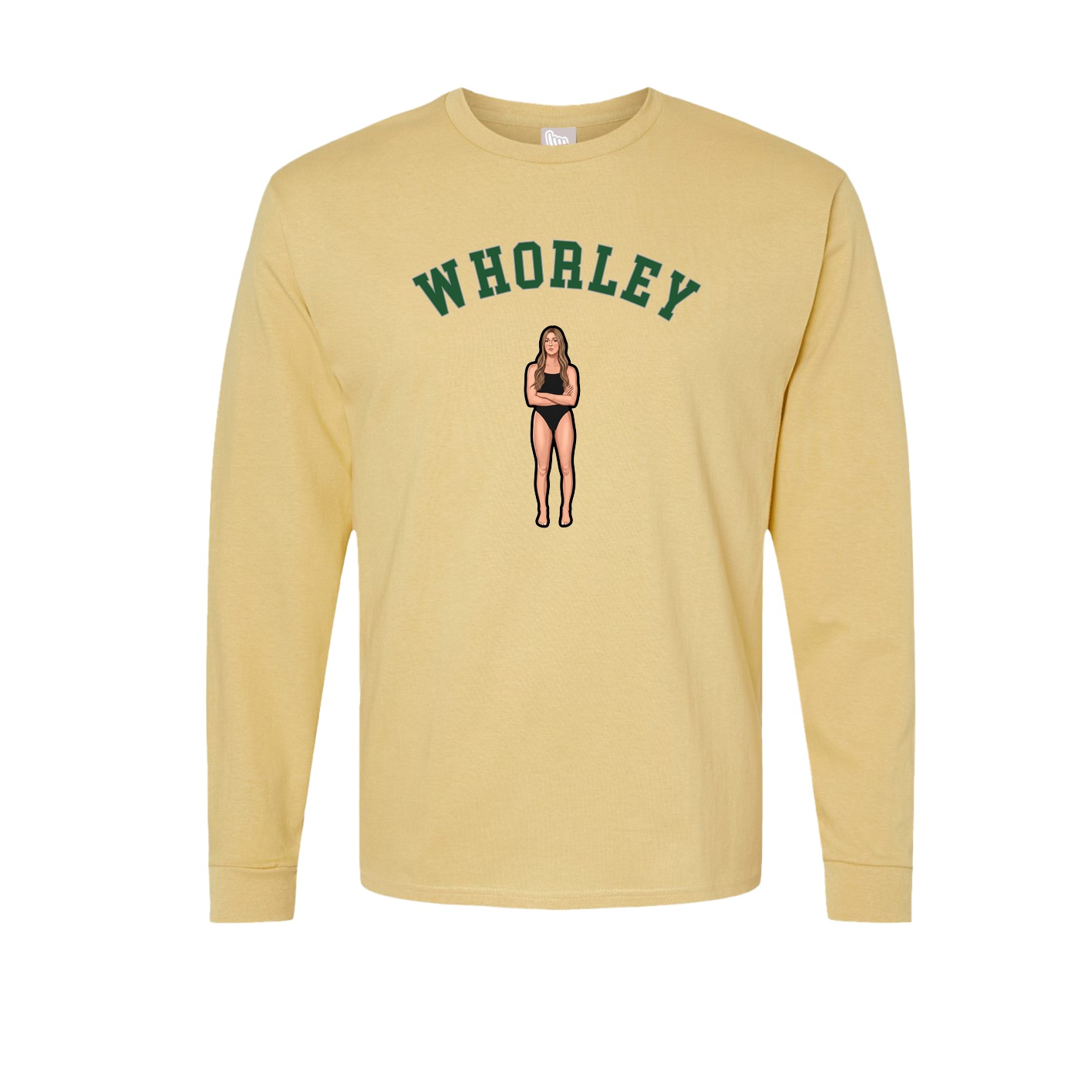 Long Sleeve Tee — Shirsey Arch in Vegas Gold