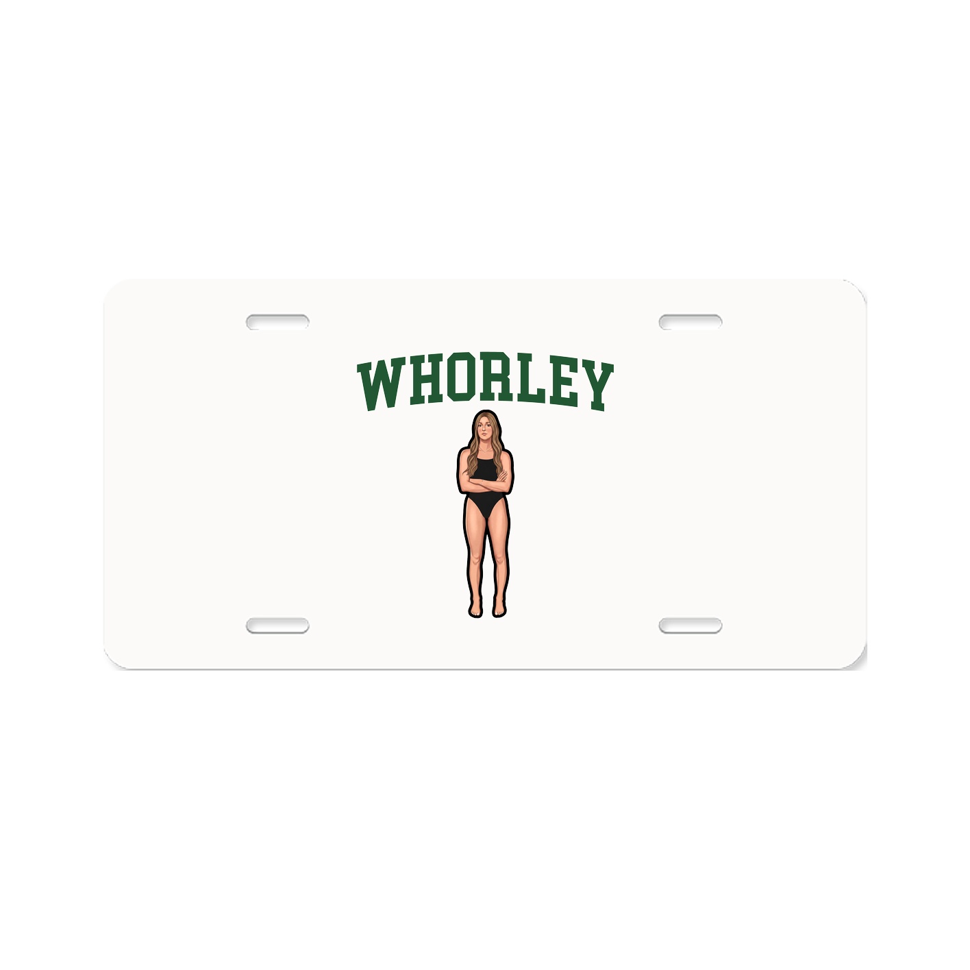 License Plate — Shirsey in Classic