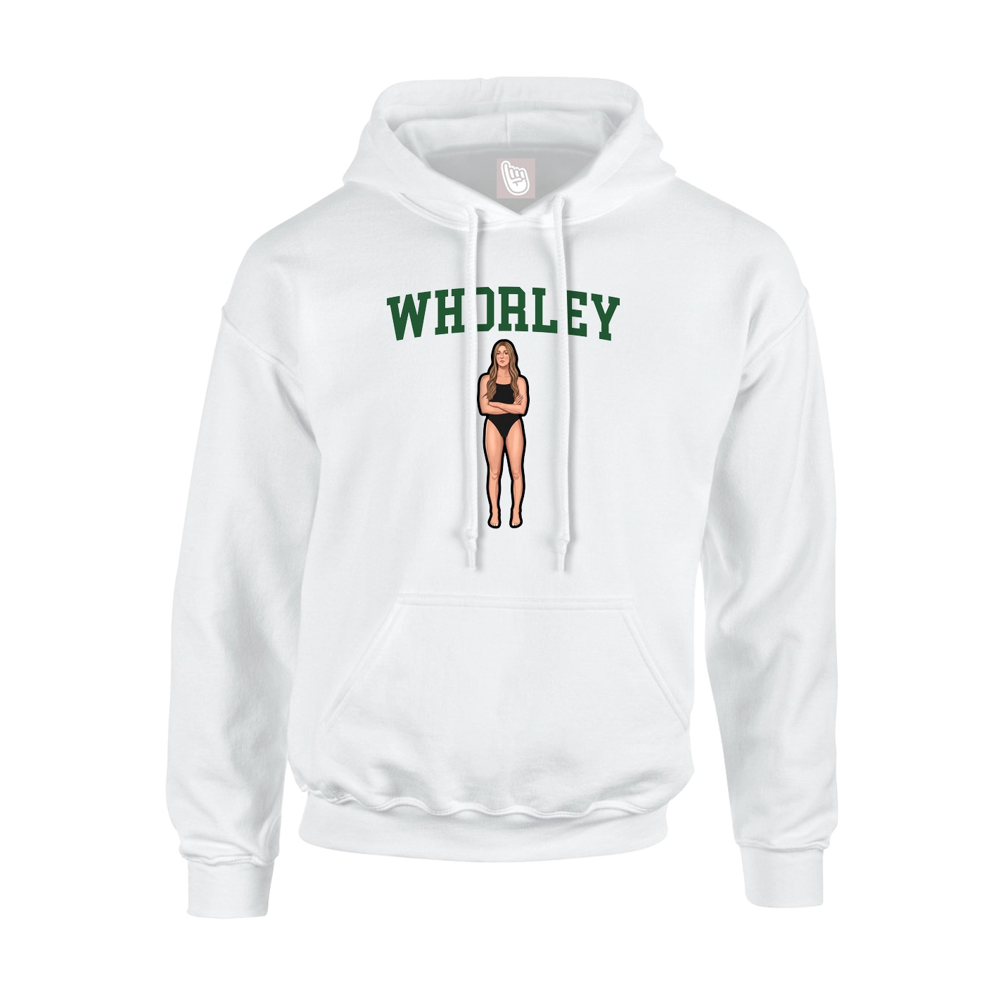 Youth Hoodie — Shirsey in White