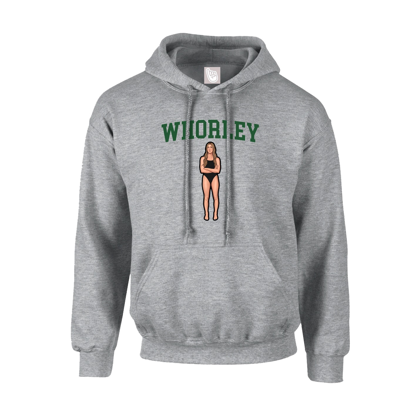 Youth Hoodie — Shirsey in Grey