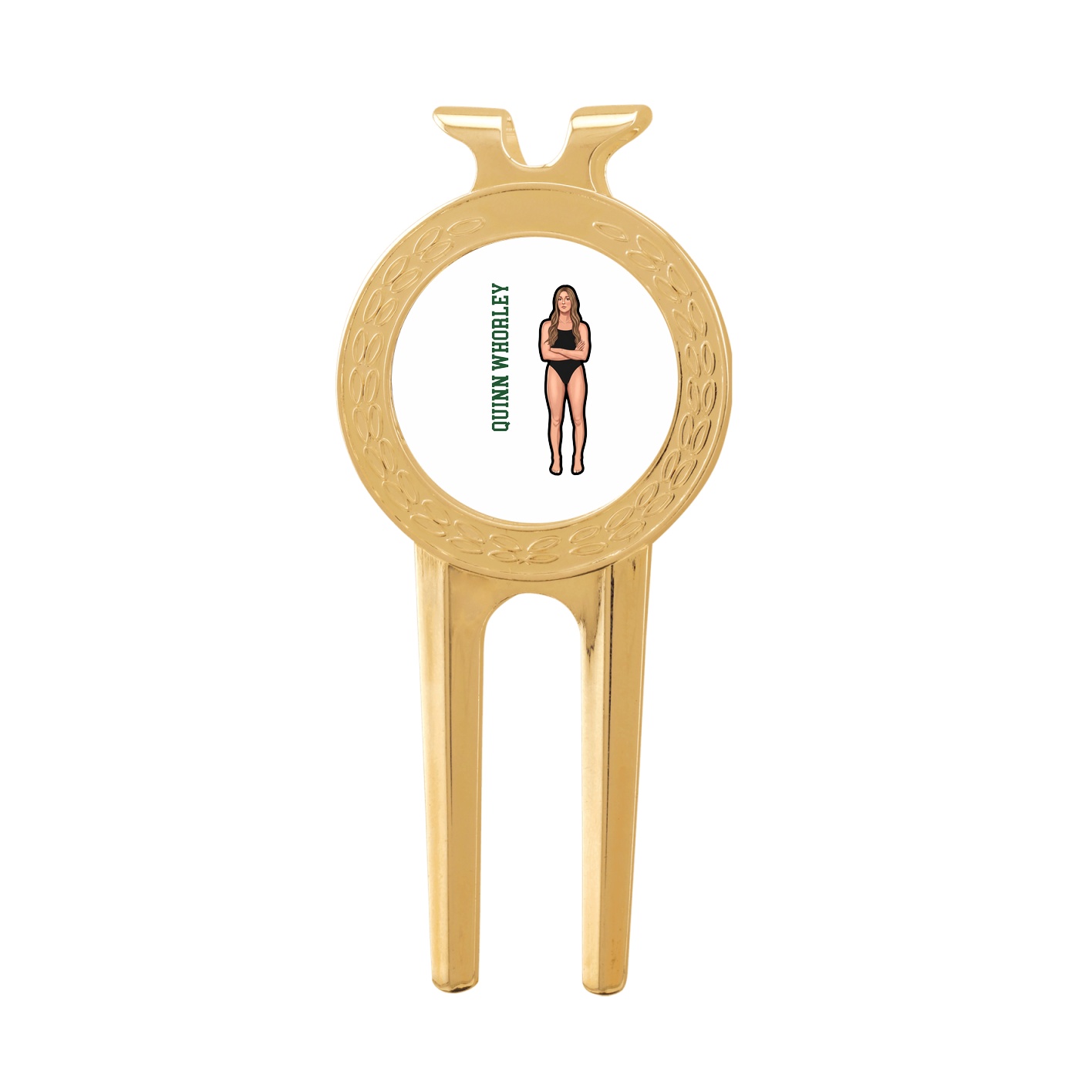 Divot Tool with Ball Marker — Name Vertical in Classic