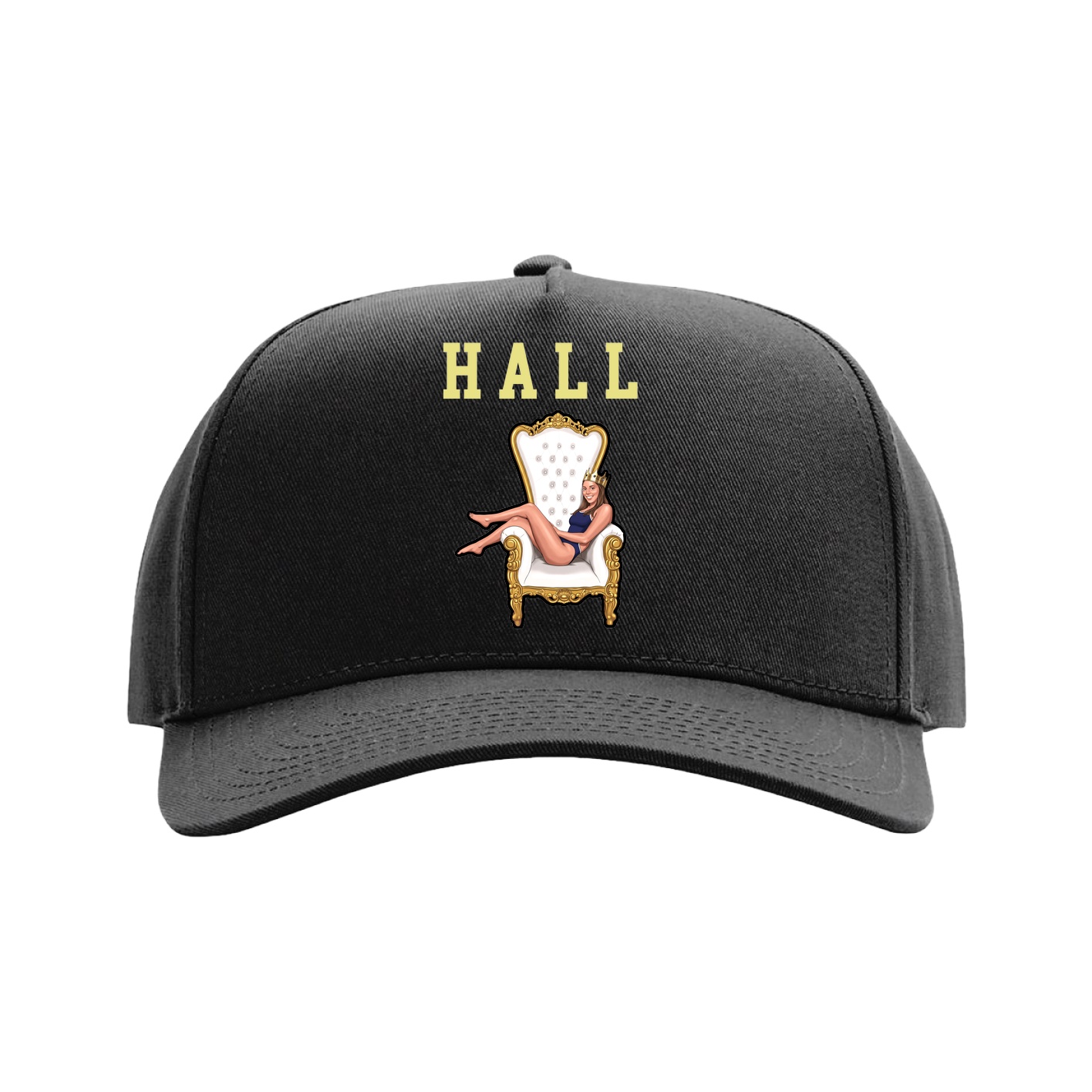 Full Fabric Five-Panel Champ Cap
