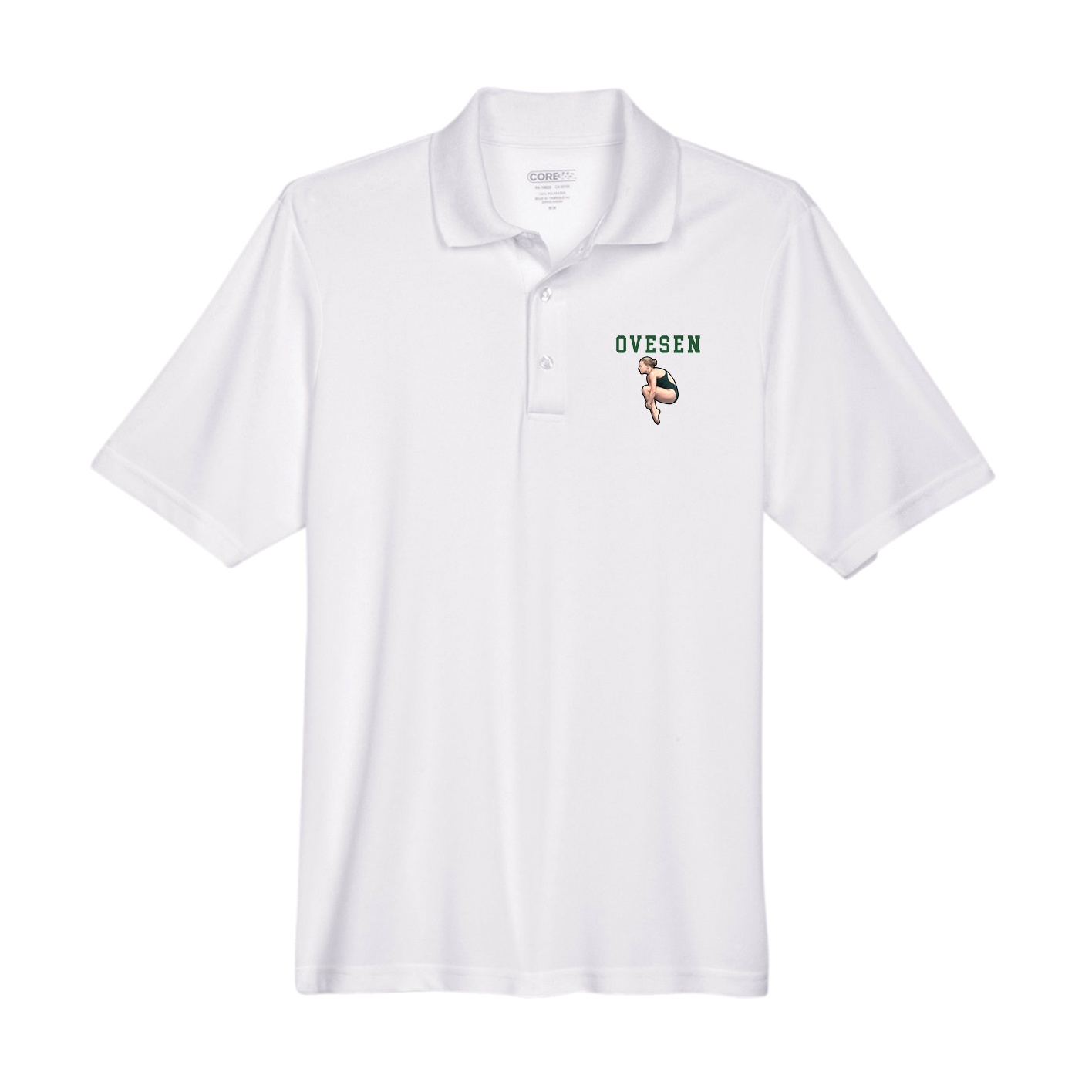 Performance Polo — Shirsey in White