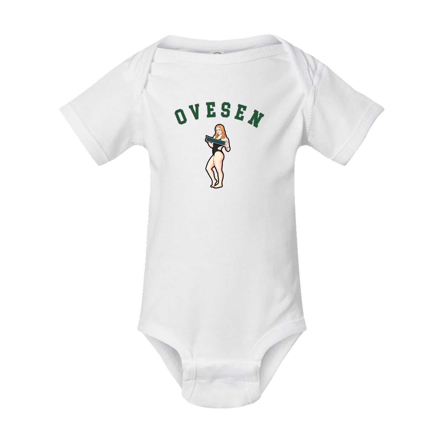 Baby Onesie — Shirsey Arch in White