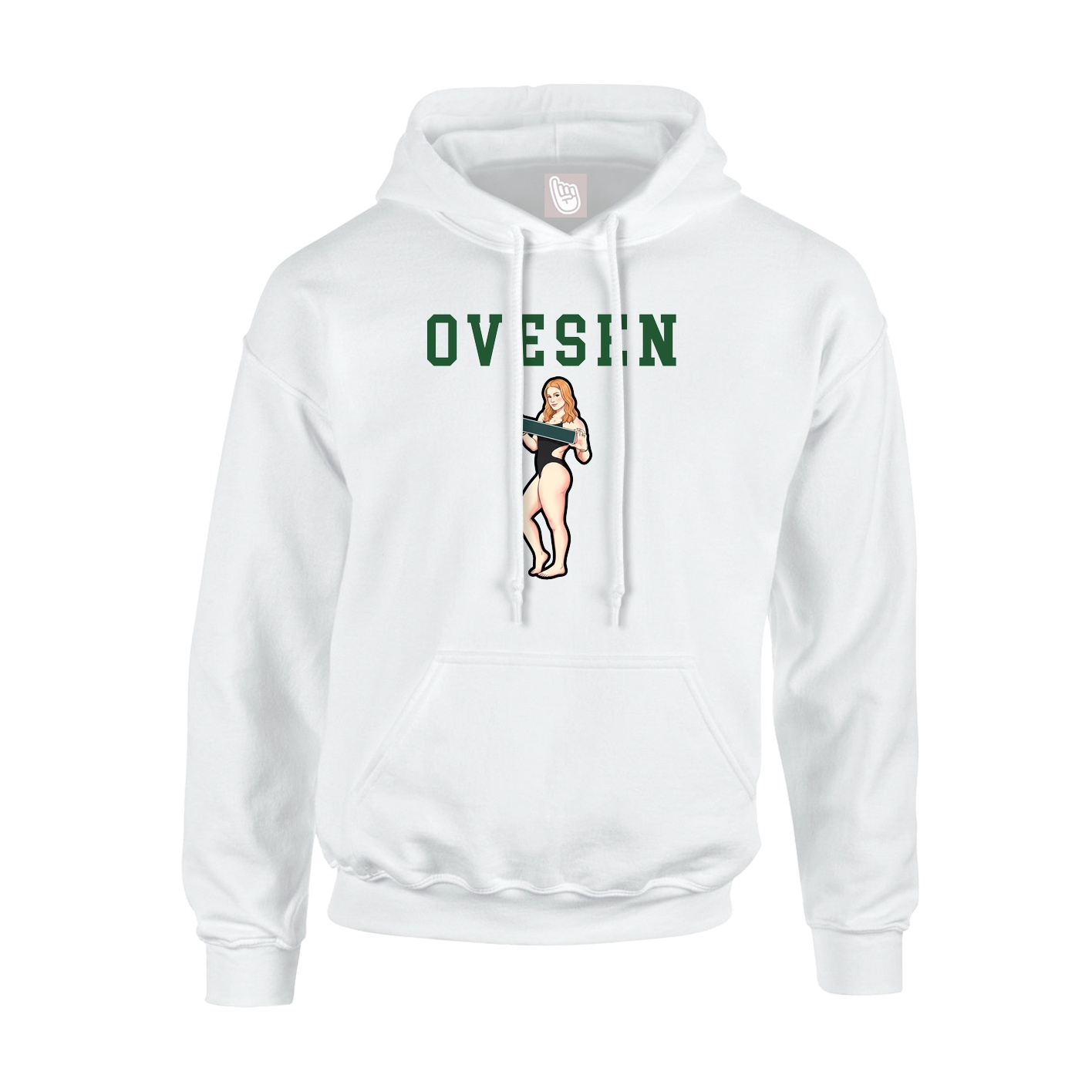 Youth Hoodie — Shirsey in White