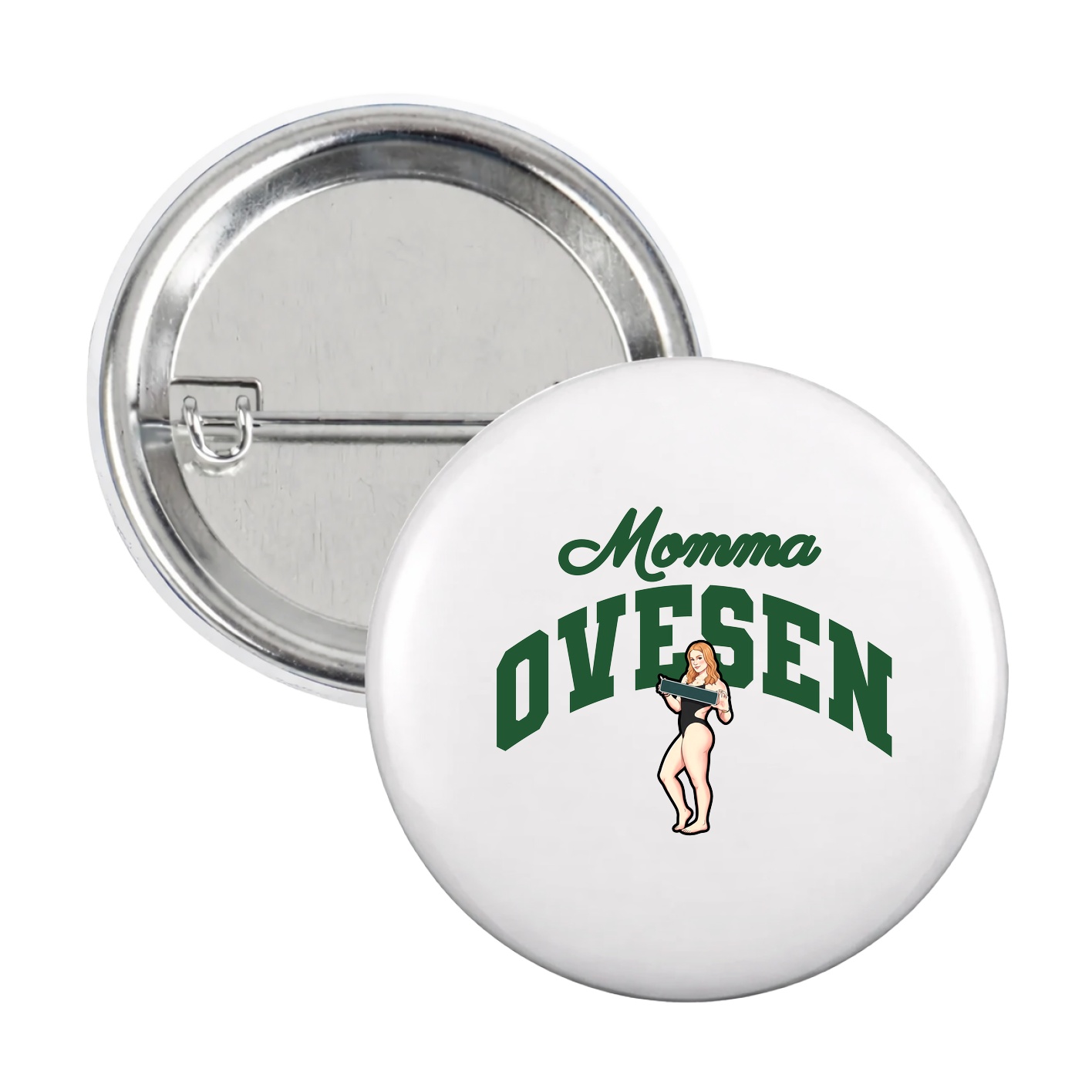 Game Day Button — Mothers Day Arch in White