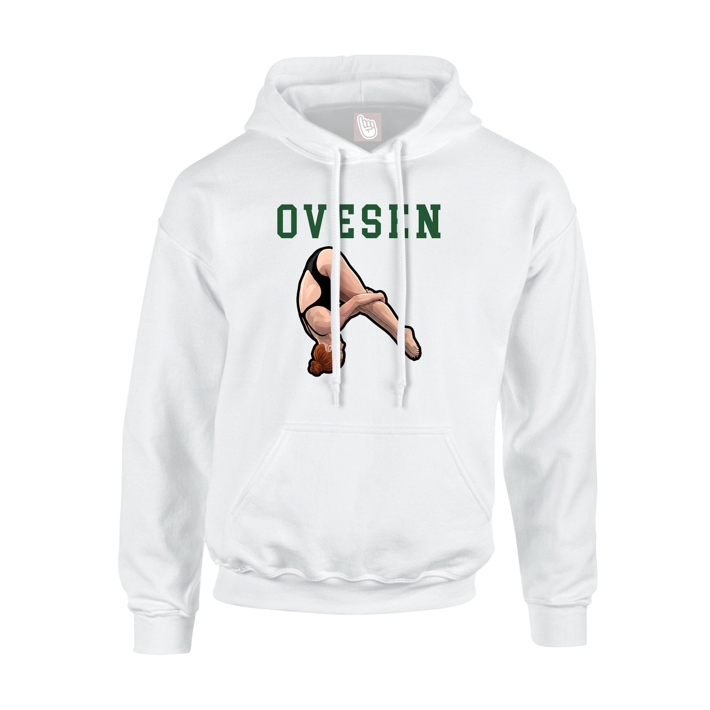 Hoodie — Shirsey in White