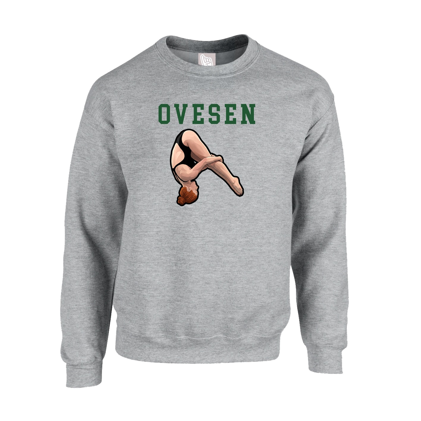 Fleece Crew — Shirsey in Grey