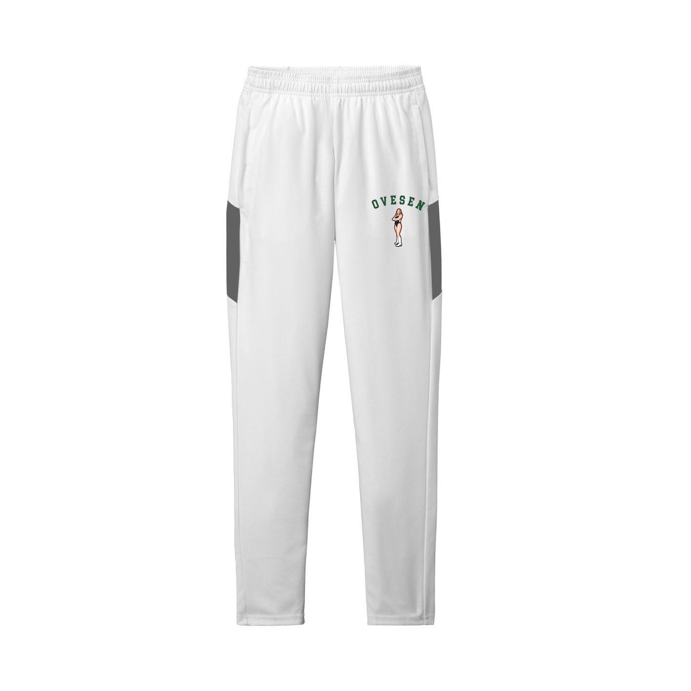 Team Travel Pant — Shirsey Arch in White/Grey