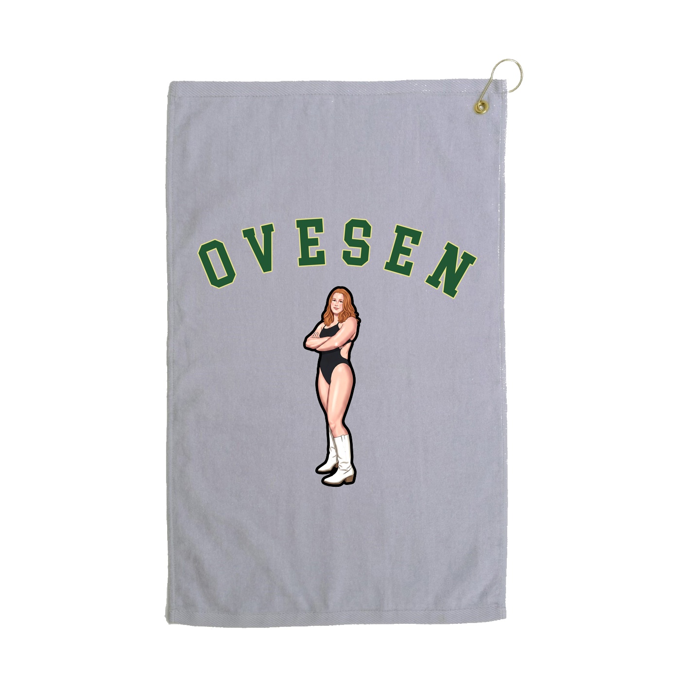 Golf Towel — Shirsey Arch in Grey