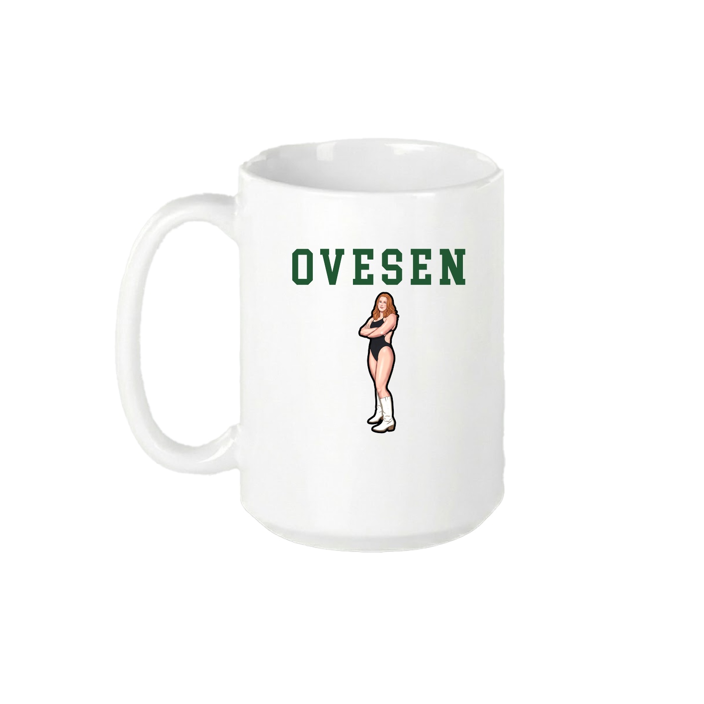 15oz Coffee Mug — Shirsey in White