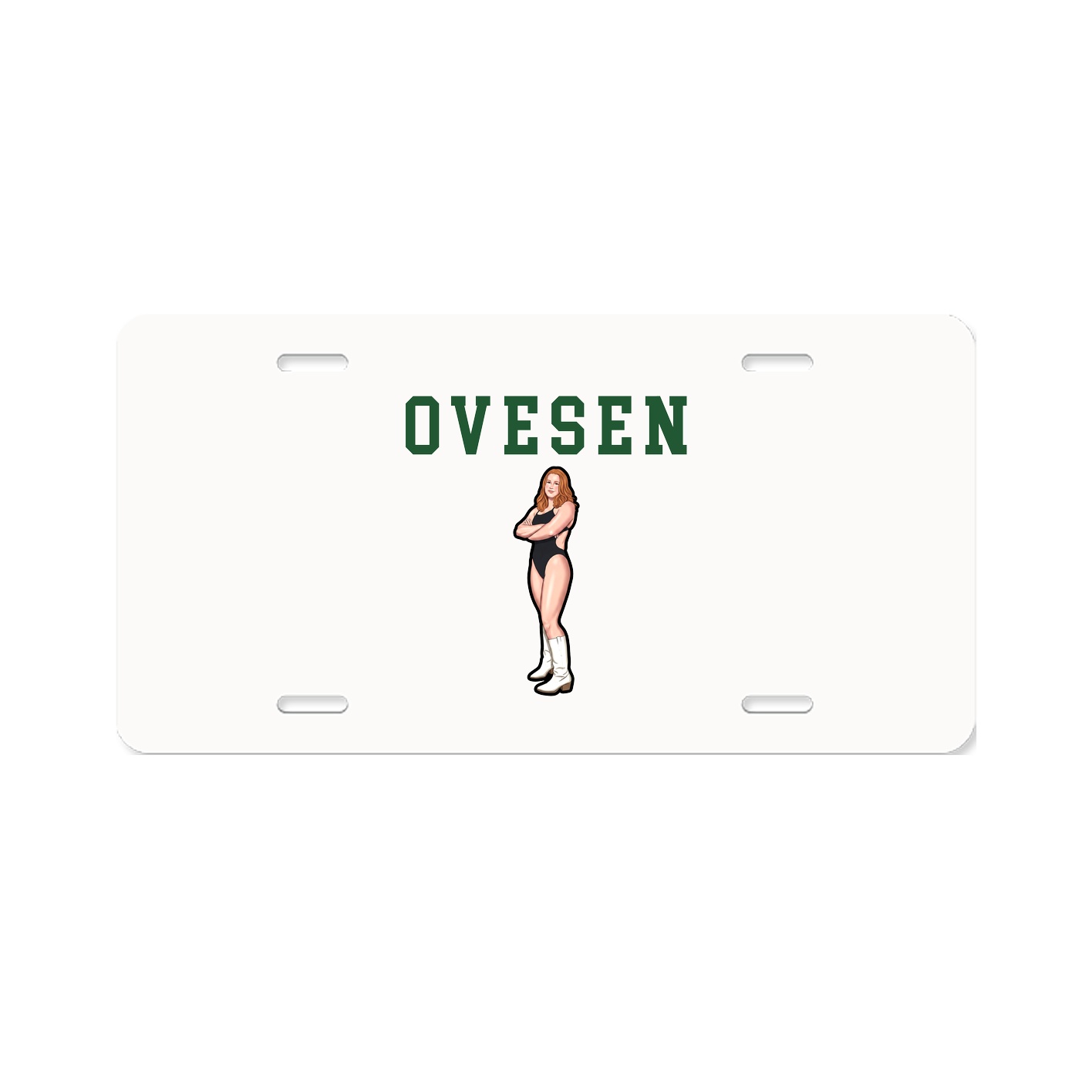 License Plate — Shirsey in Classic