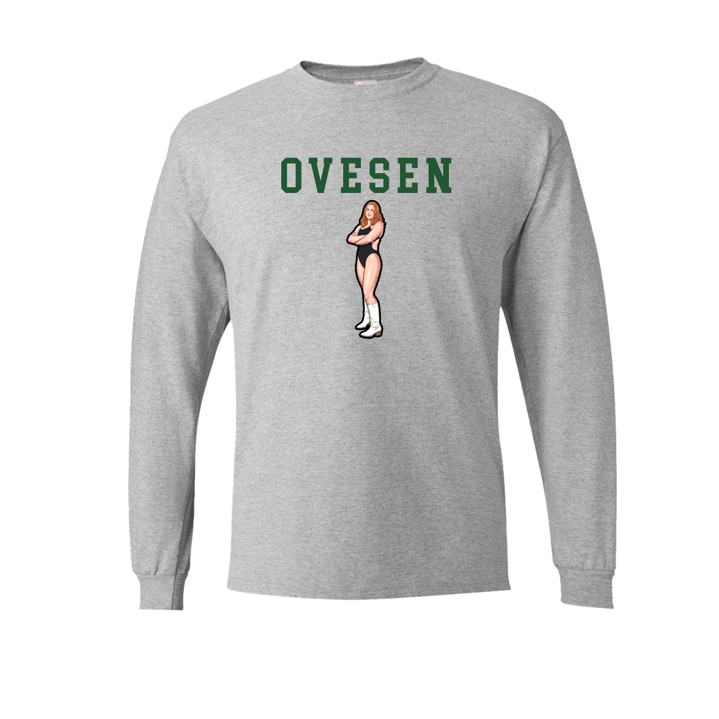Long Sleeve Tee — Shirsey in Grey