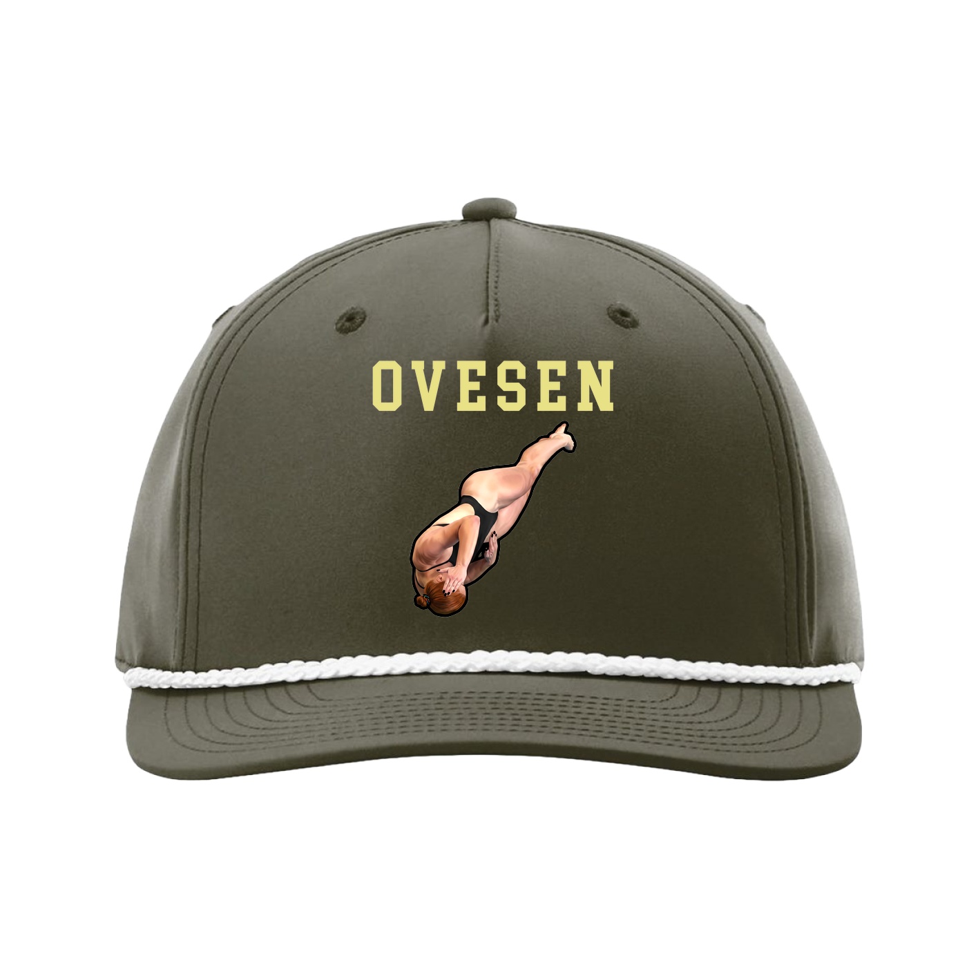Five-Panel Classic Rope Cap — Shirsey in Green