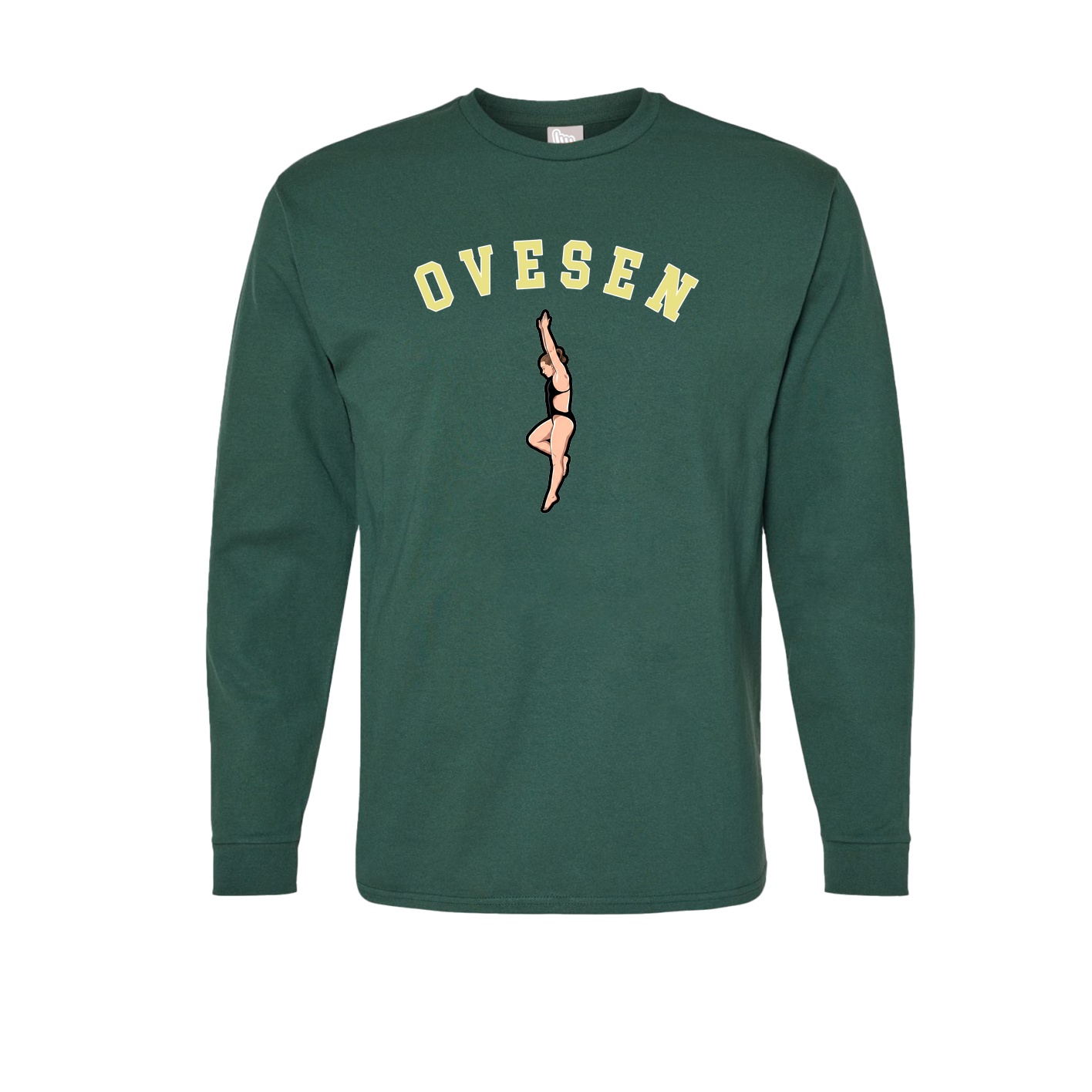 Long Sleeve Tee — Shirsey Arch in Green