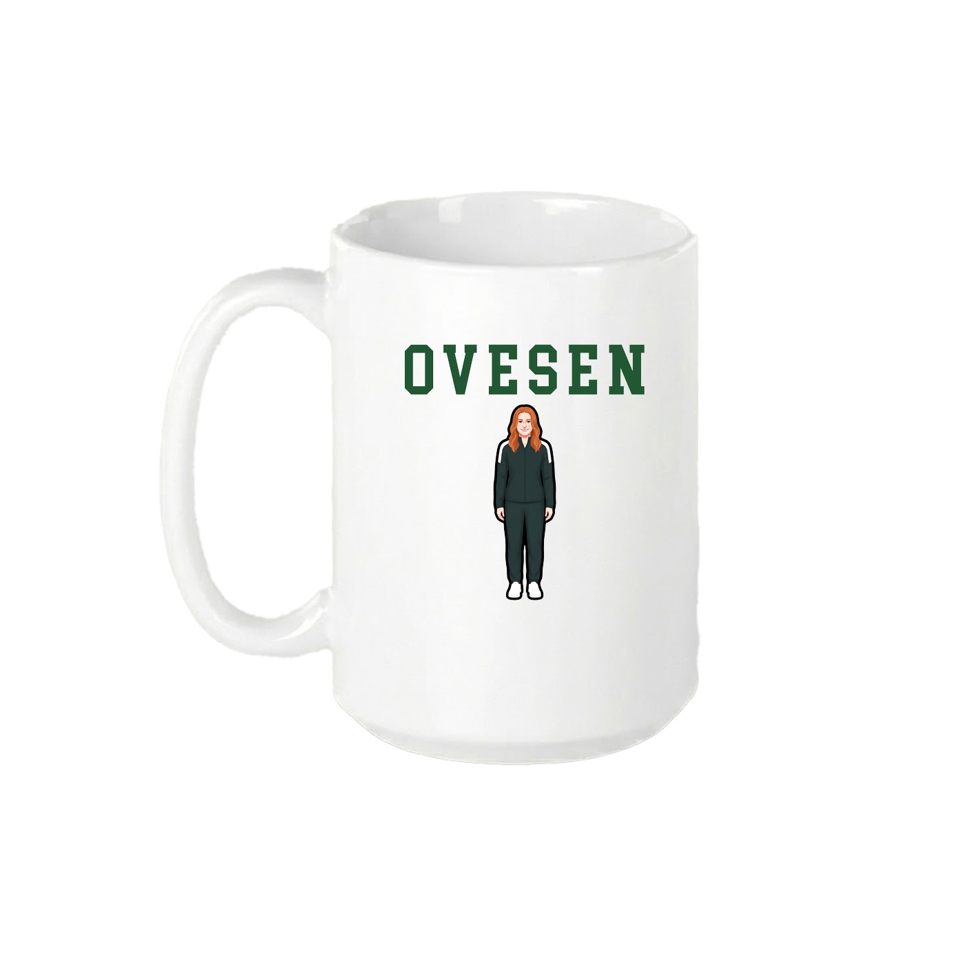 15oz Coffee Mug — Shirsey in White