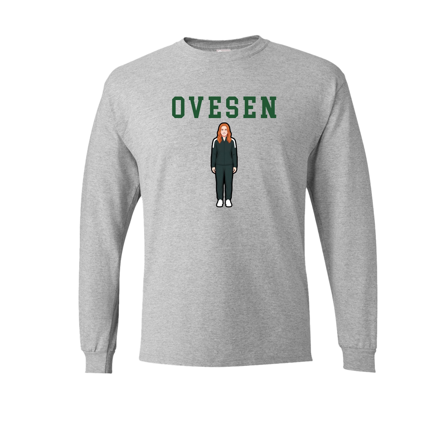 Long Sleeve Tee — Shirsey in Grey