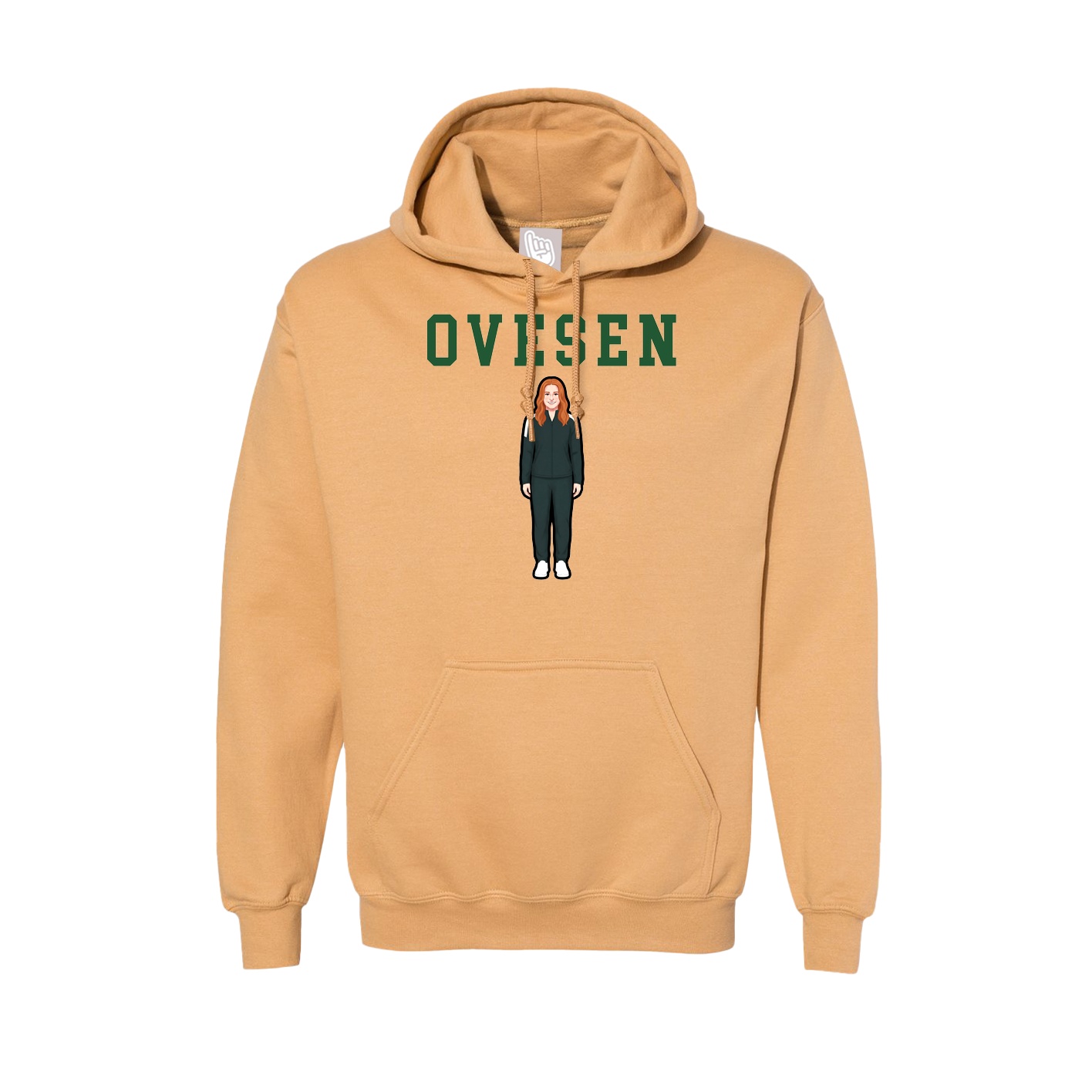 Hoodie — Shirsey in Vegas Gold