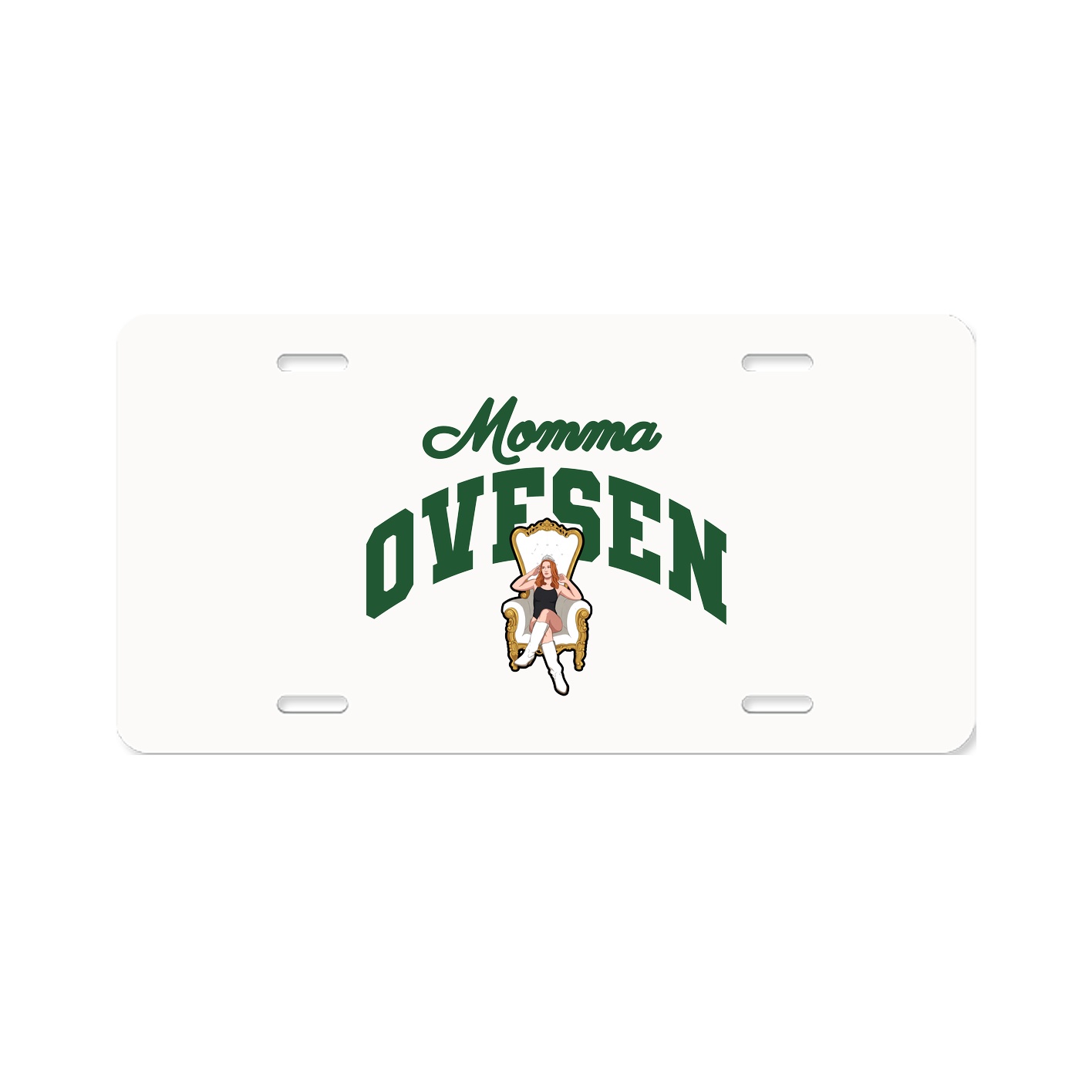 License Plate — Mothers Day Arch in Classic