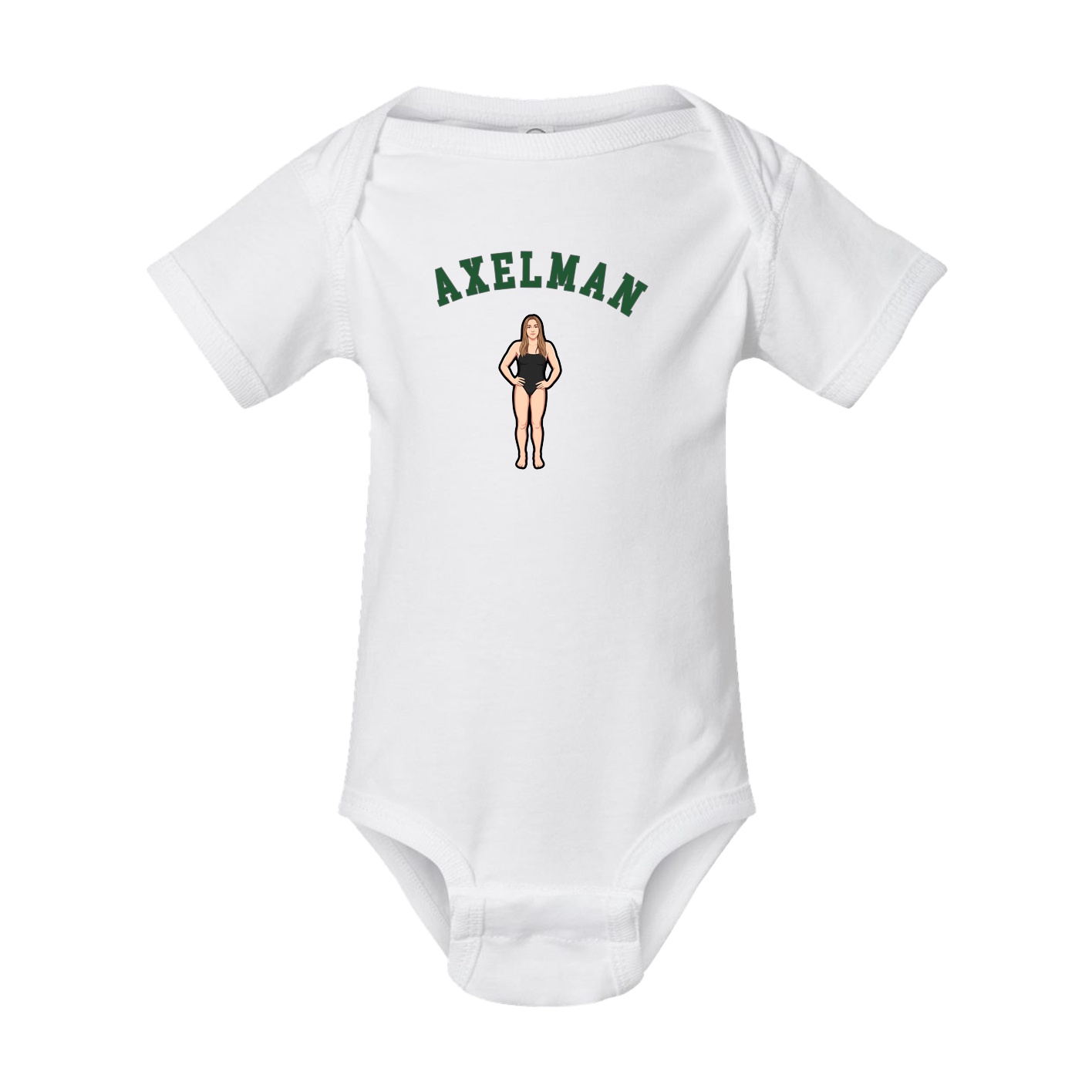 Baby Onesie — Shirsey Arch in White