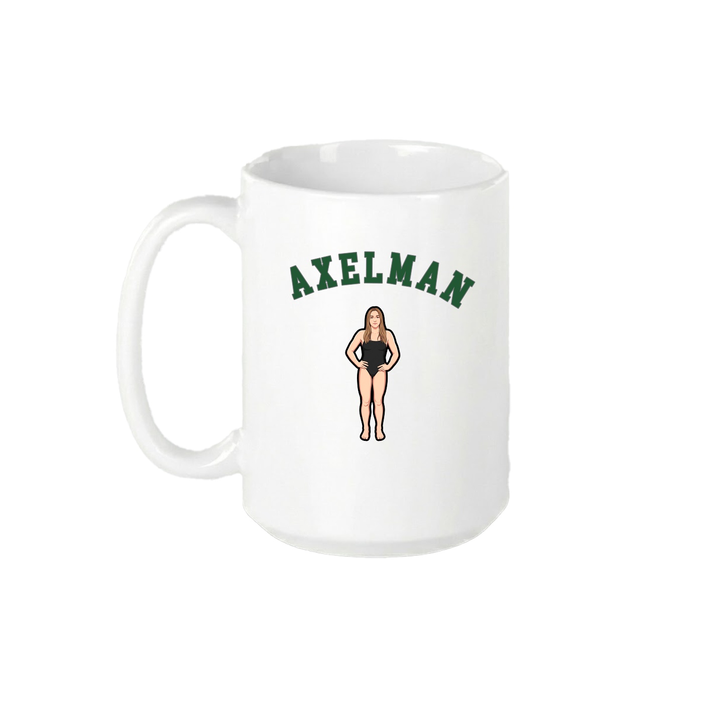15oz Coffee Mug — Shirsey Arch in White