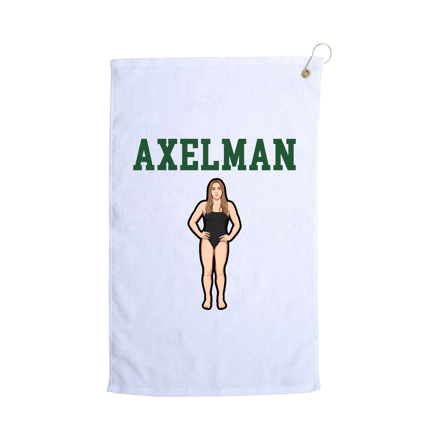 Golf Towel — Shirsey in White