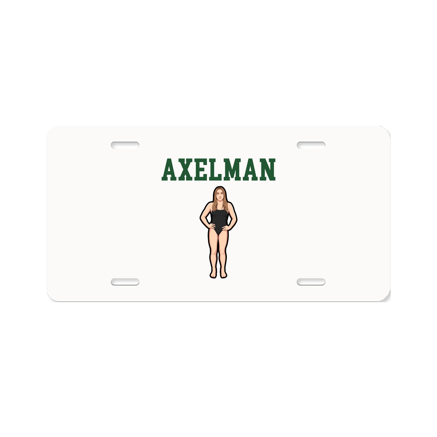 License Plate — Shirsey in Classic