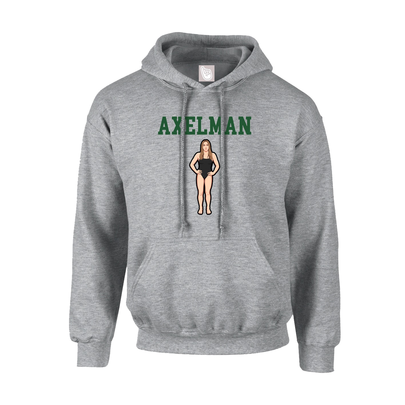 Hoodie — Shirsey in Grey