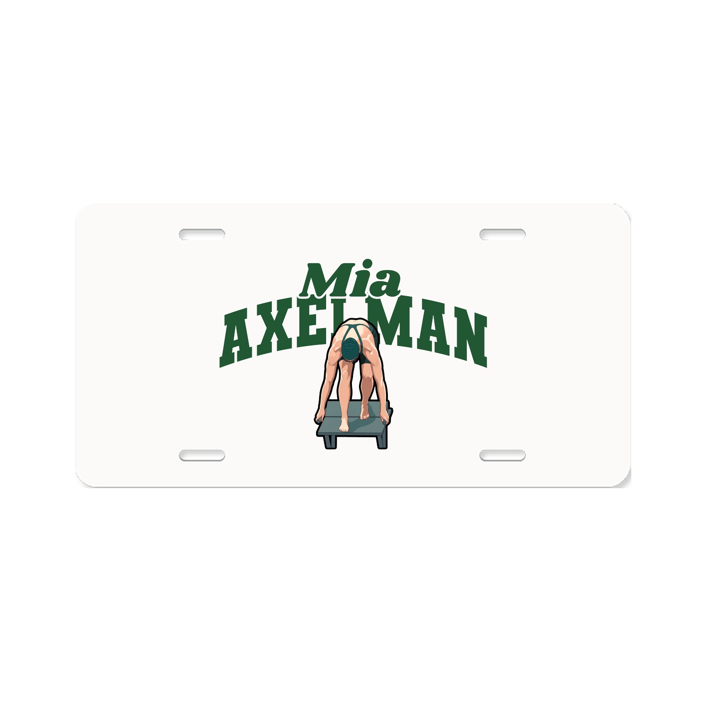 License Plate — Signature Arch in Classic