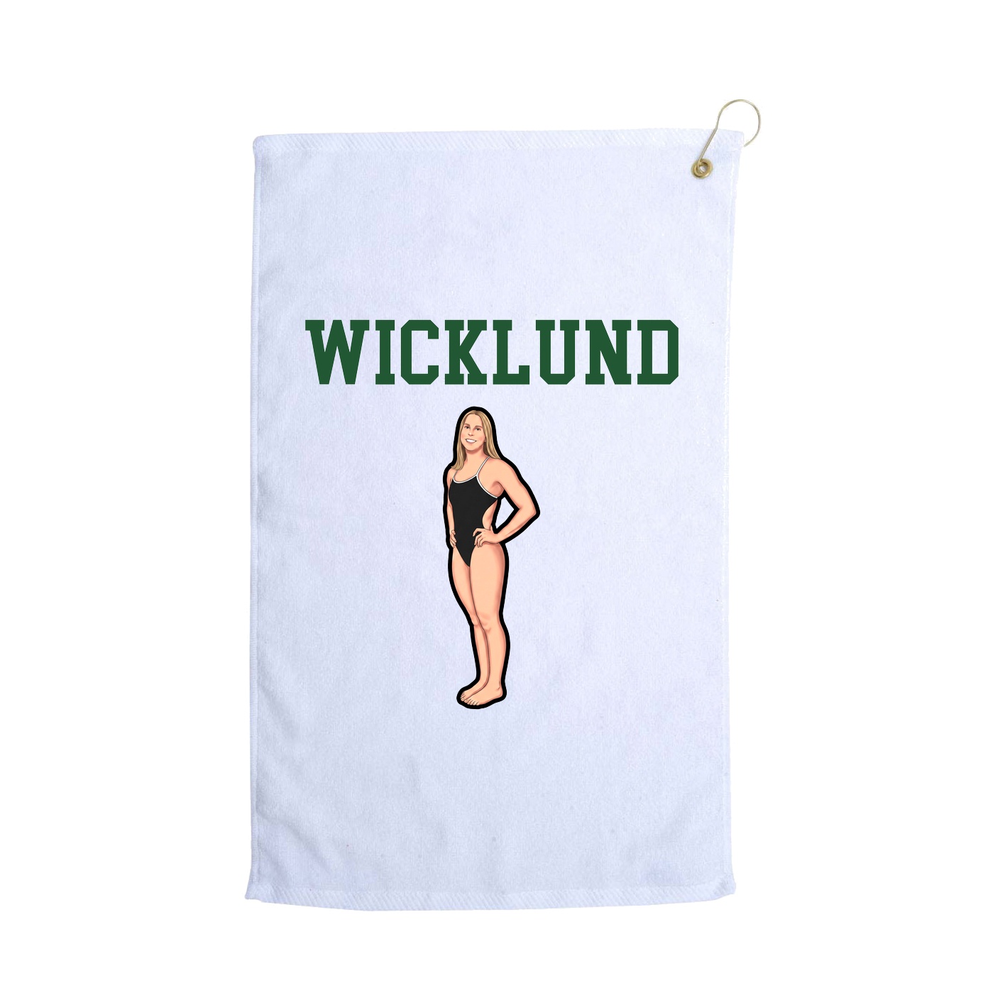 Golf Towel — Shirsey in White